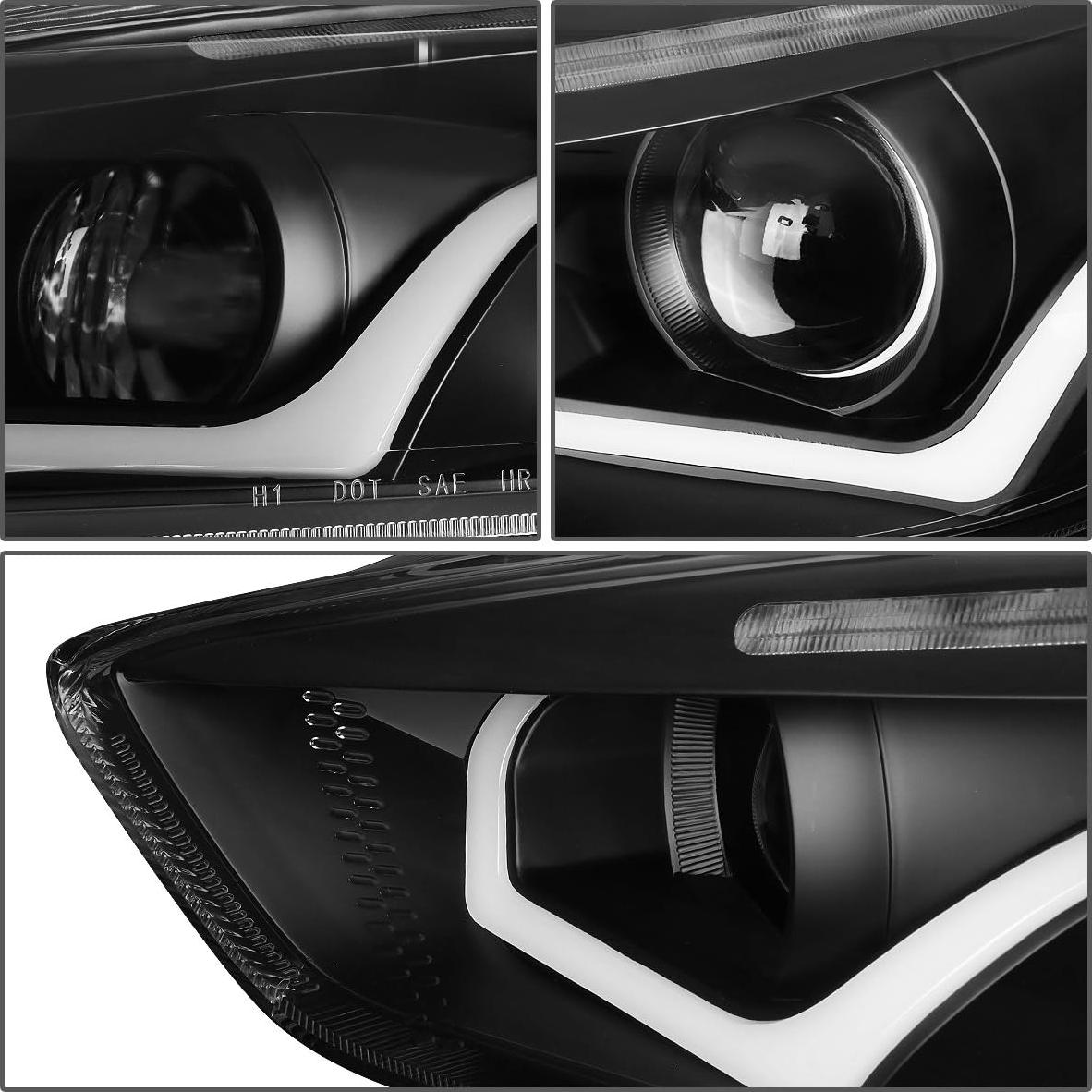 Conjunto de Faros Proyector DNA MOTORING Ford Focus 2015-2018