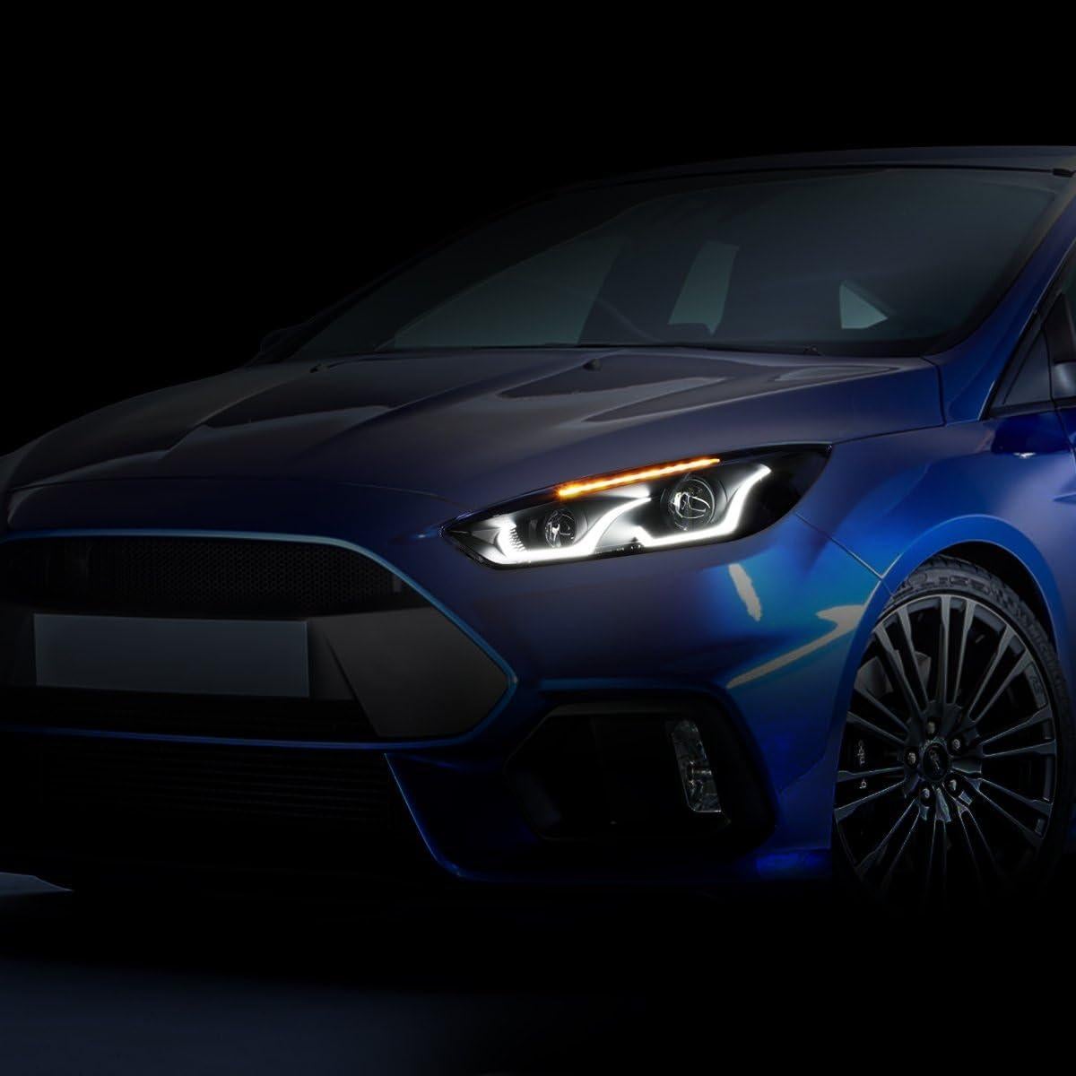 Conjunto de Faros Proyector DNA MOTORING Ford Focus 2015-2018