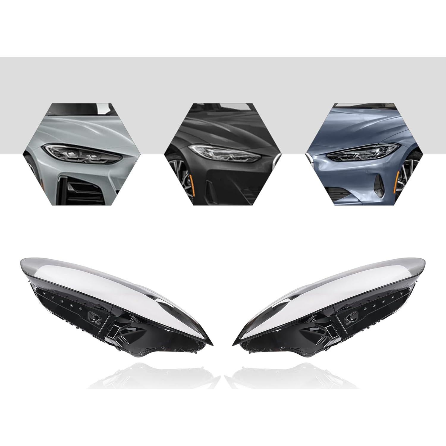 Cubiertas de Faro BMW Serie 4 M4 i4 2021-2024 DuYouG