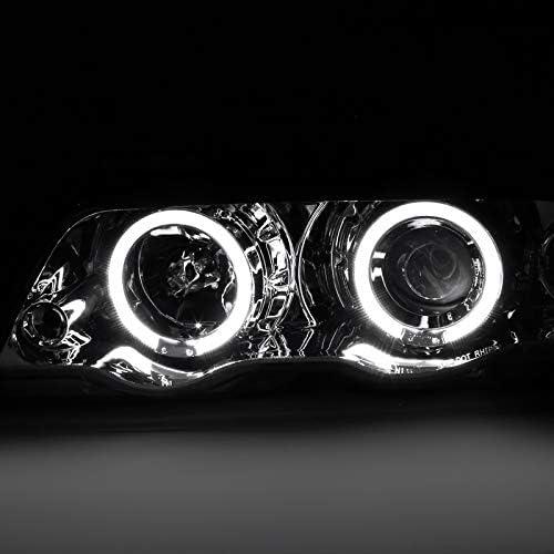 Faros Proyector Cromados Spec-D Tuning LHP-E46994-TM BMW E46