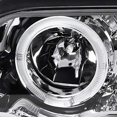 Faros Proyector Cromados Spec-D Tuning LHP-E46994-TM BMW E46