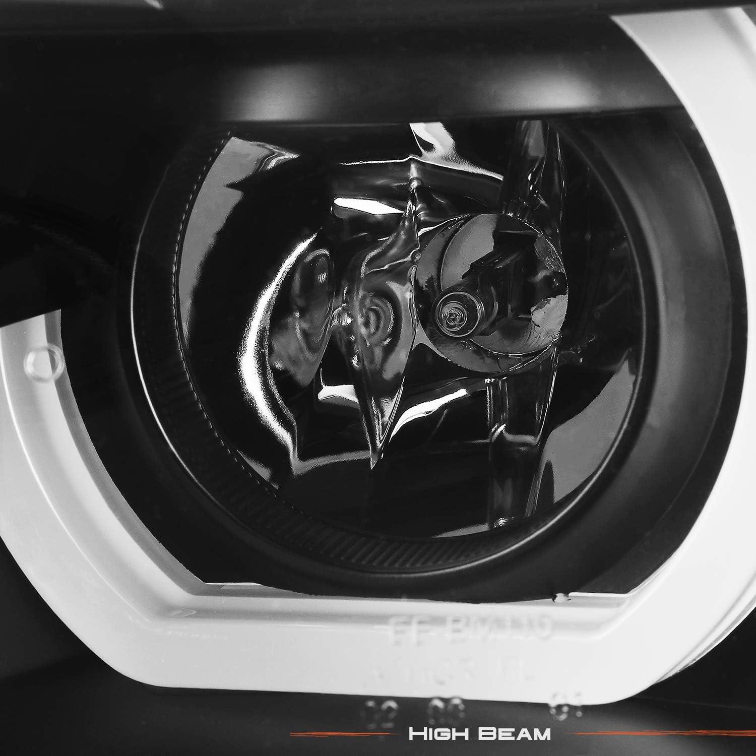 Faros Proyector AKKON para BMW E90 Sedán y Wagon Carcasa Negra