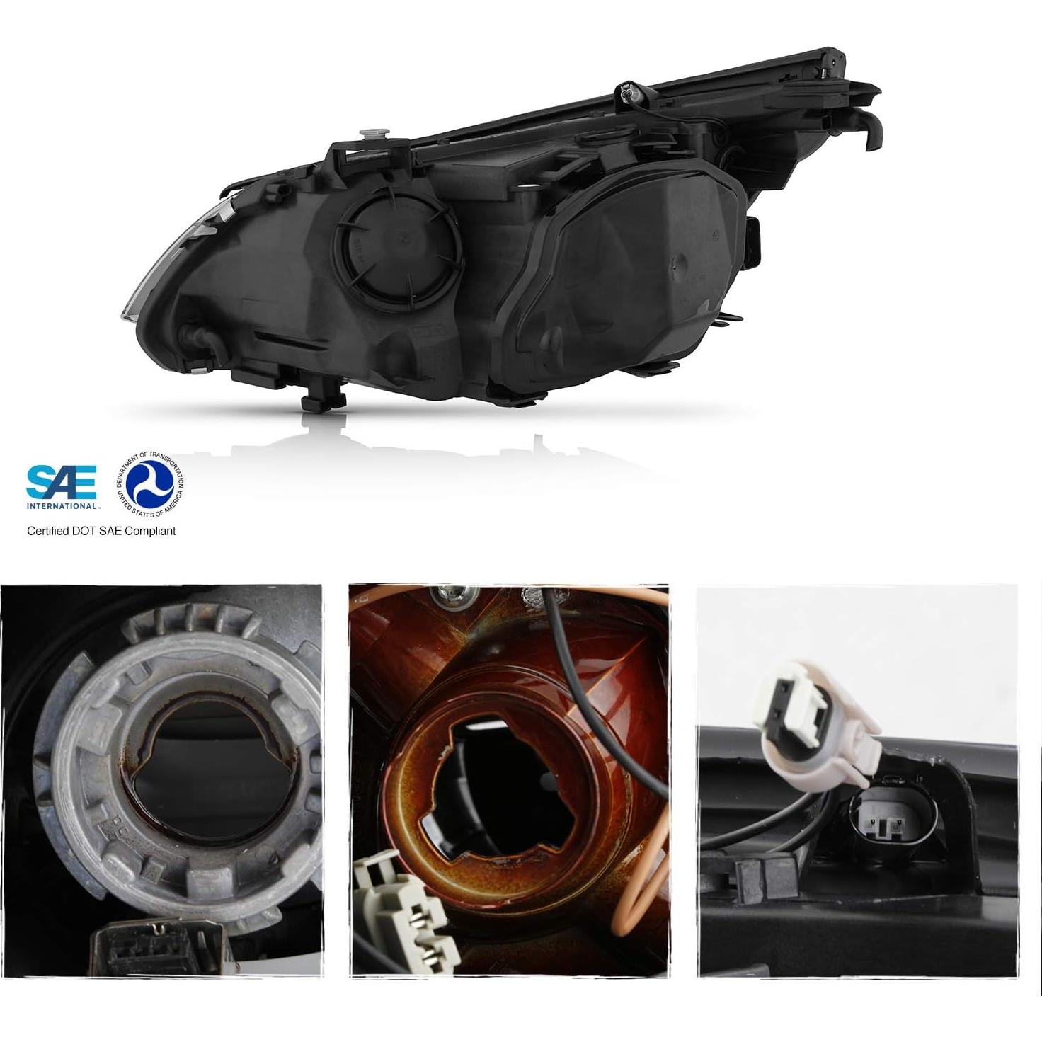 Faros Proyector LED AKKON para BMW E60 E61 2008-2010 Lado Derecho