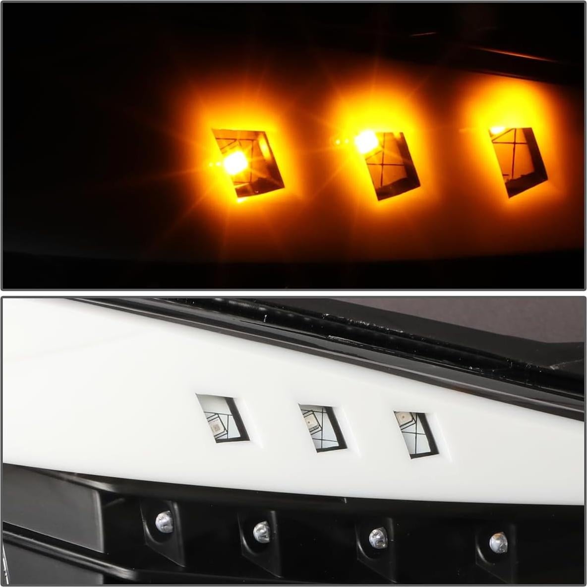 Par de Faros Proyectores 3D Halo D SOLUTIONS para BMW E90 05-08