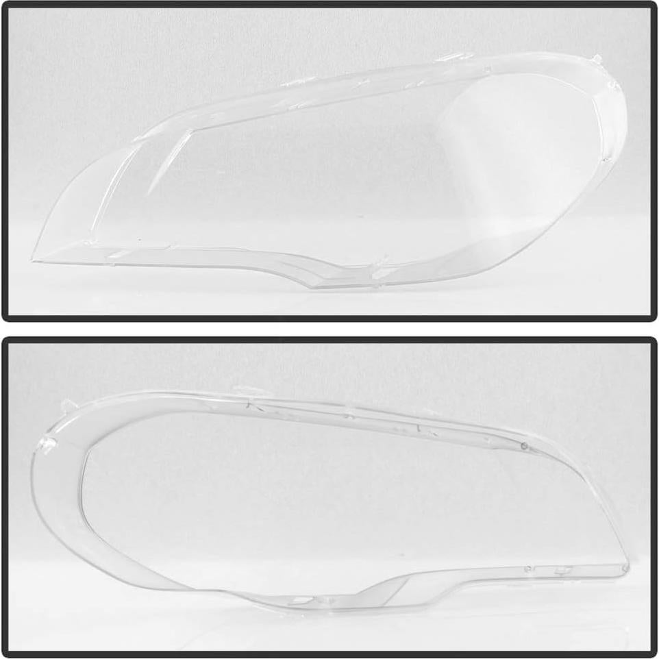 Cubierta de Faro KEEKPO para BMW E70 X5 2007-2012 - Lente Claro