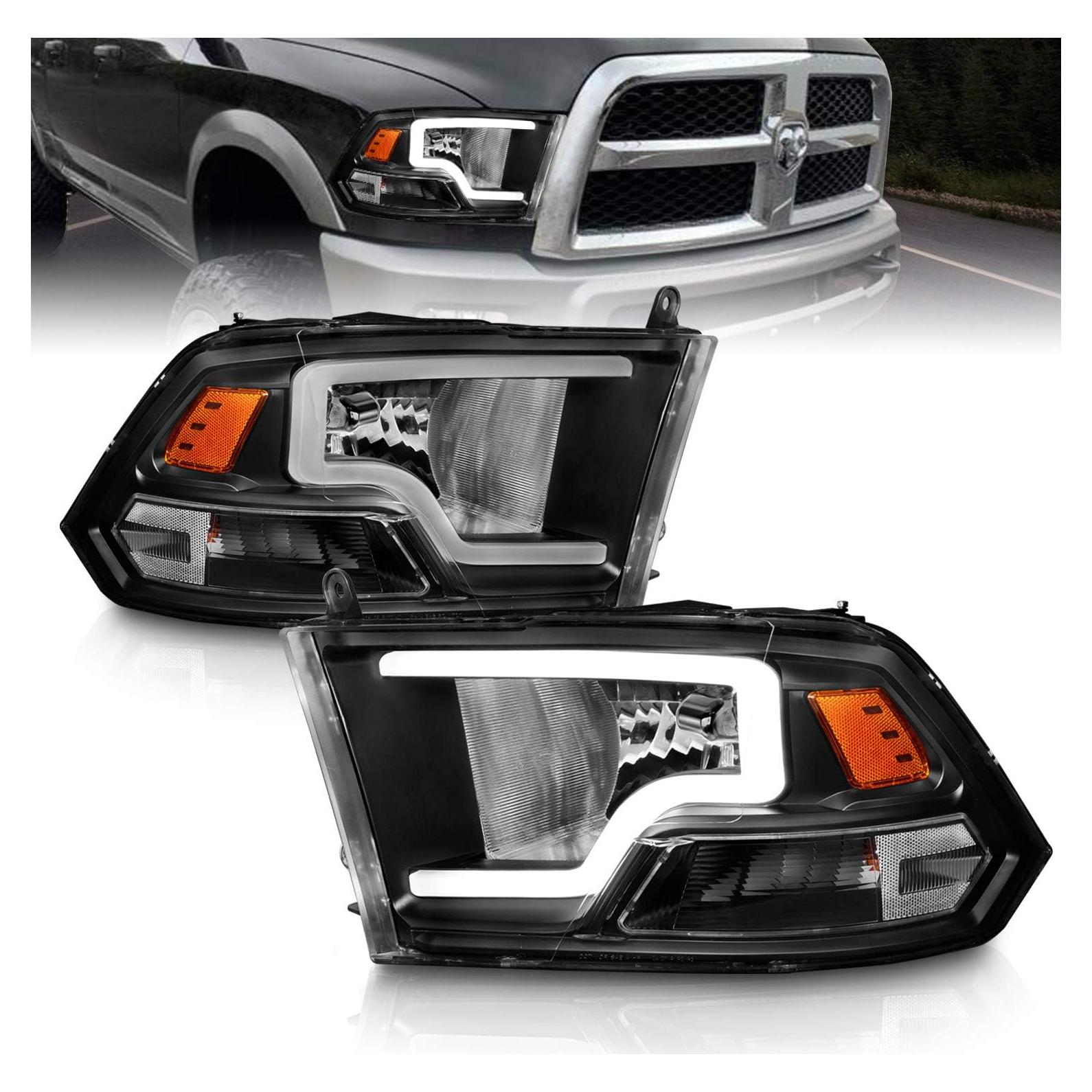 Faros LED AmeriLite para Dodge Ram 1500 2500 3500 2009-2018