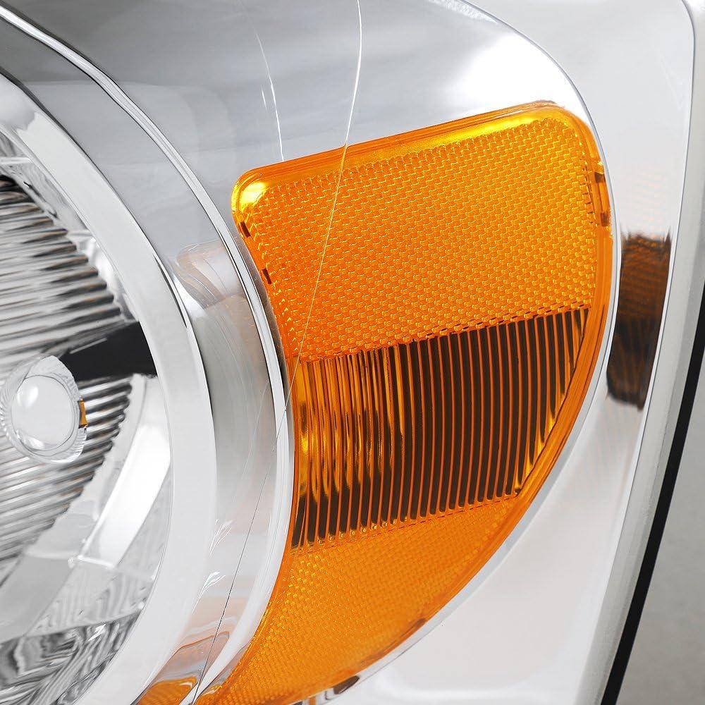 Faros de Reemplazo AKKON para Dodge Ram 2006-2008 Cromo