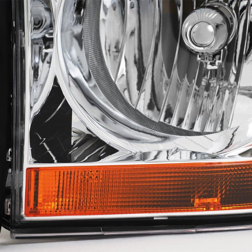 Faros de Reemplazo AKKON para Dodge Ram 2006-2008 Cromo