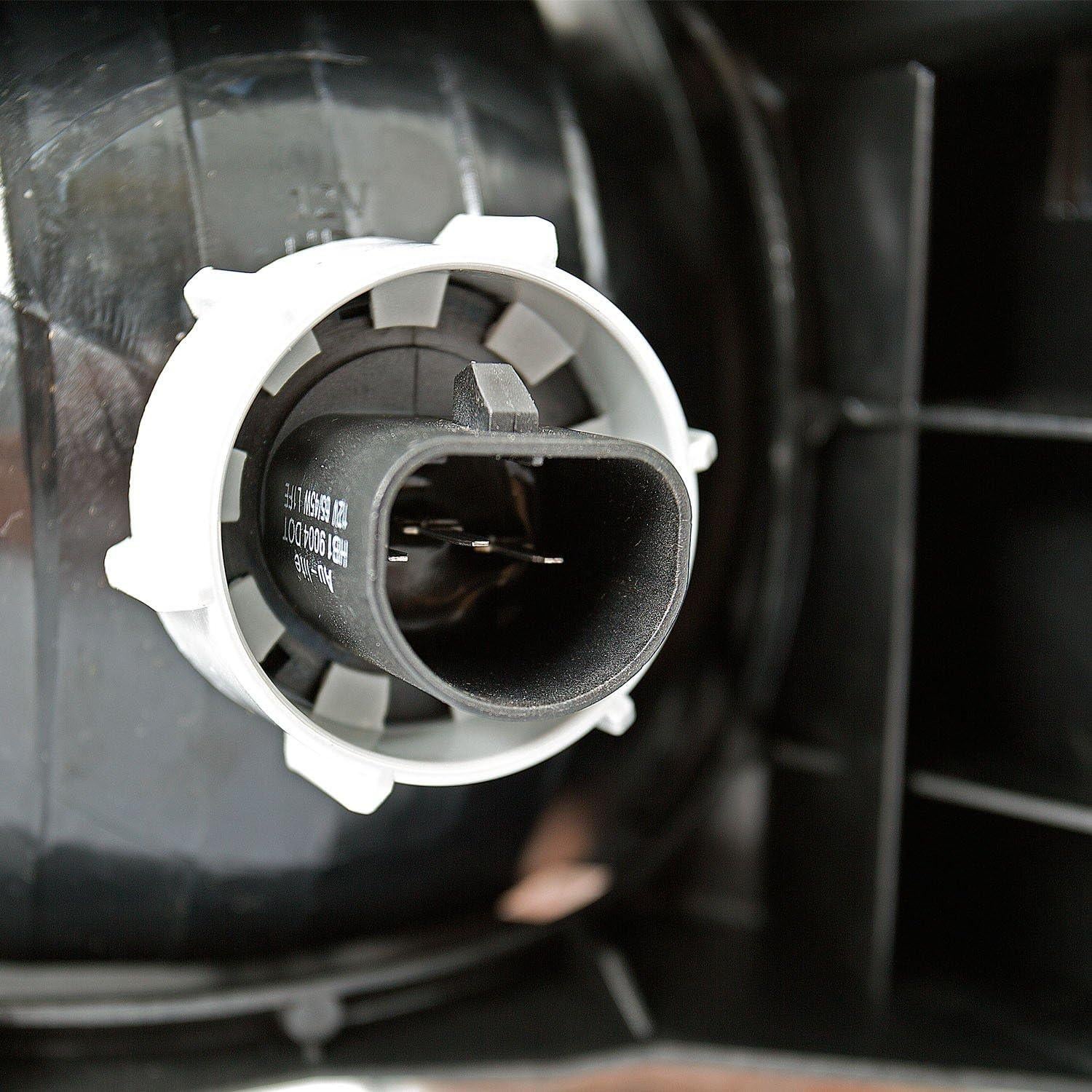 Faros de Cristal Cromados SPPC para Dodge Ram 1994-2001 (Par)