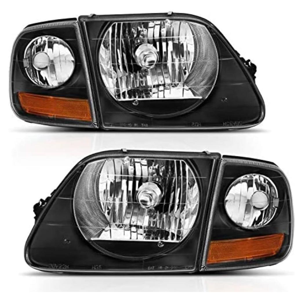Faro Cristal Negro Anzo USA 111460 para Ford F-150 97-03
