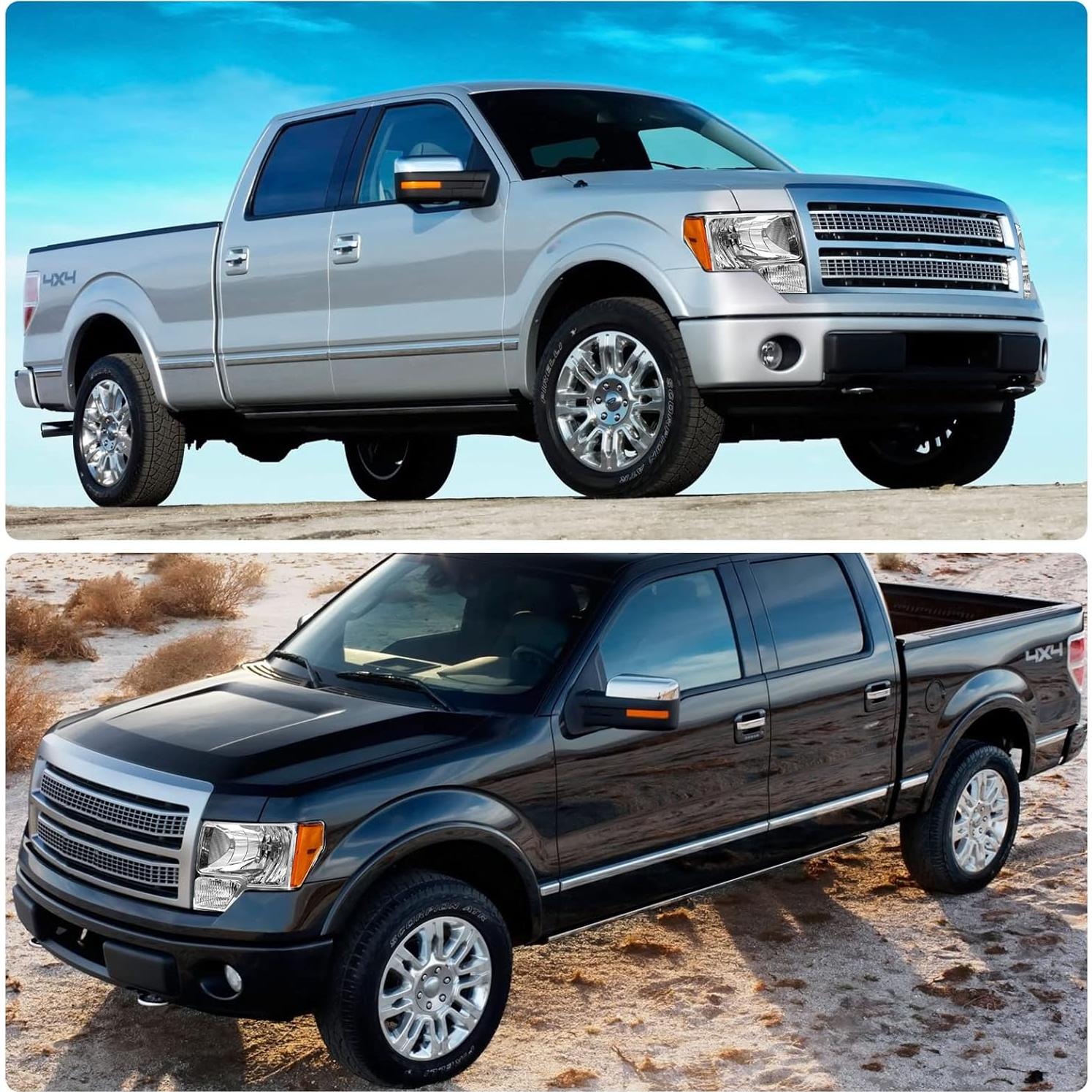 Faros Reemplazo Izquierdo y Derecho Ford F150 2009-2014 LED