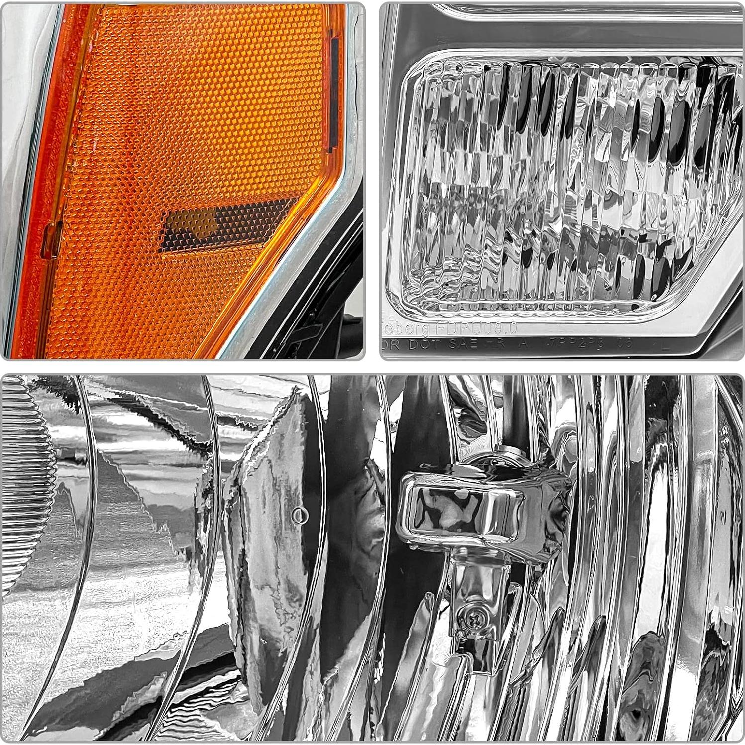 Faros Reemplazo Izquierdo y Derecho Ford F150 2009-2014 LED