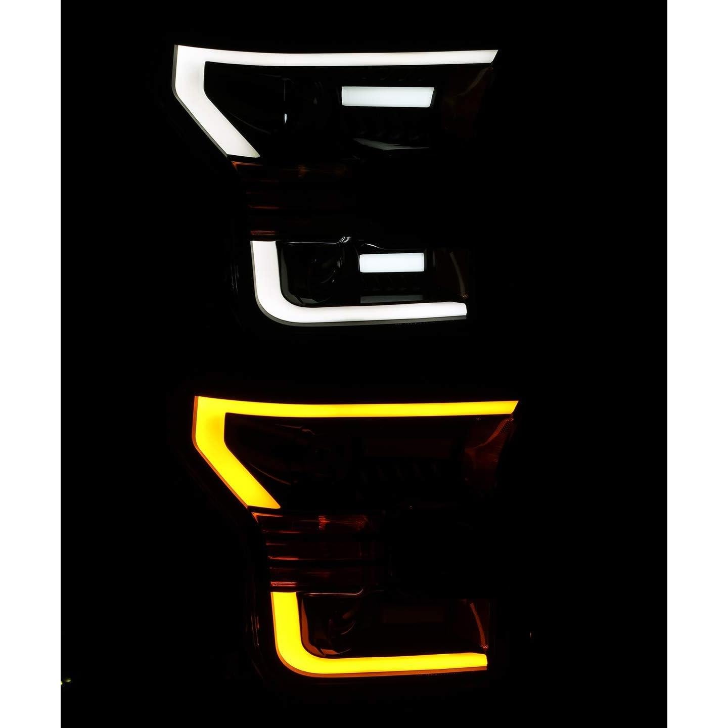 Faros LED Doble Proyector ModifyStreet para Ford F150 15-17