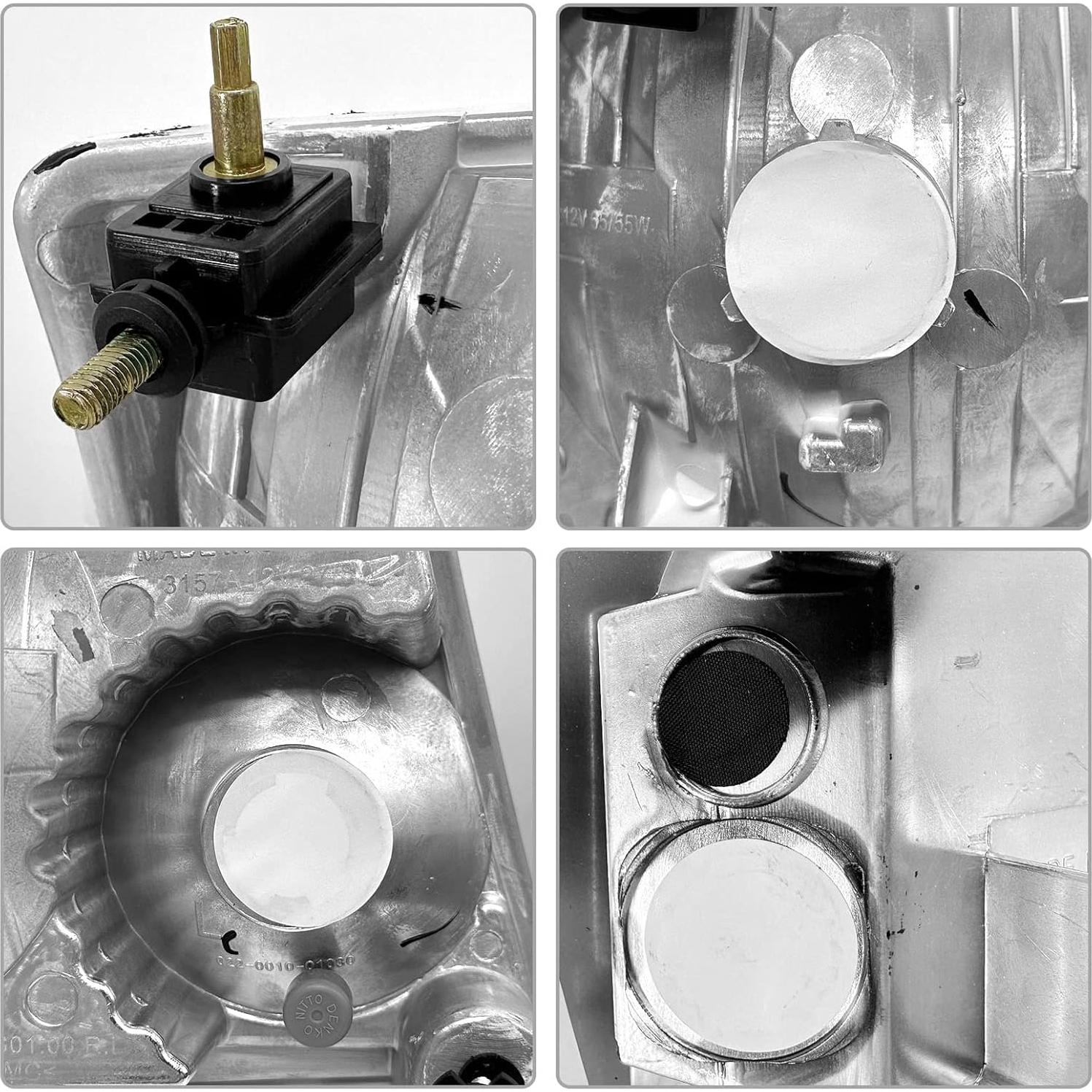 Faros para Ford Ranger 2001-2011 ADCARLIGHTS Lente Clara