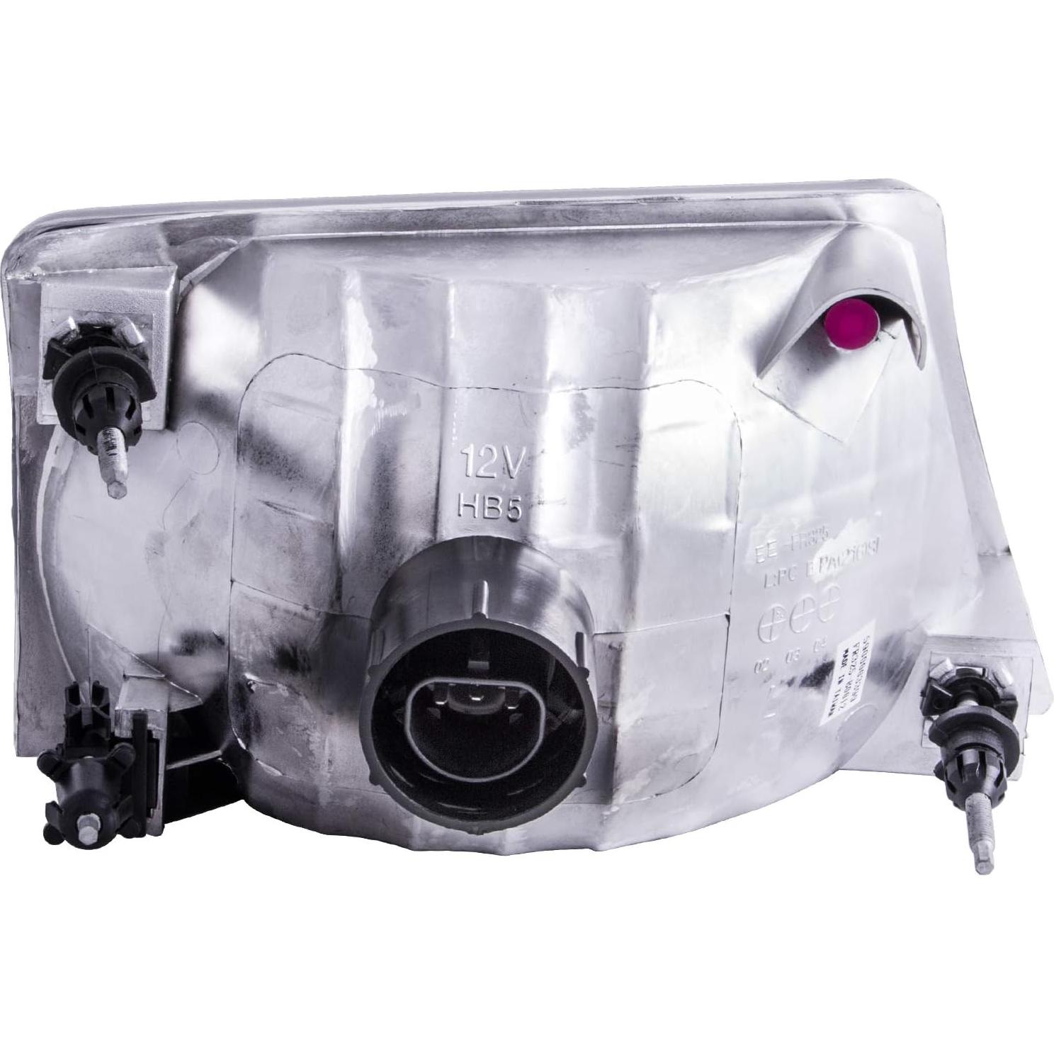 Faros de Cromo Cristal Anzo USA 111037 para Ford Ranger