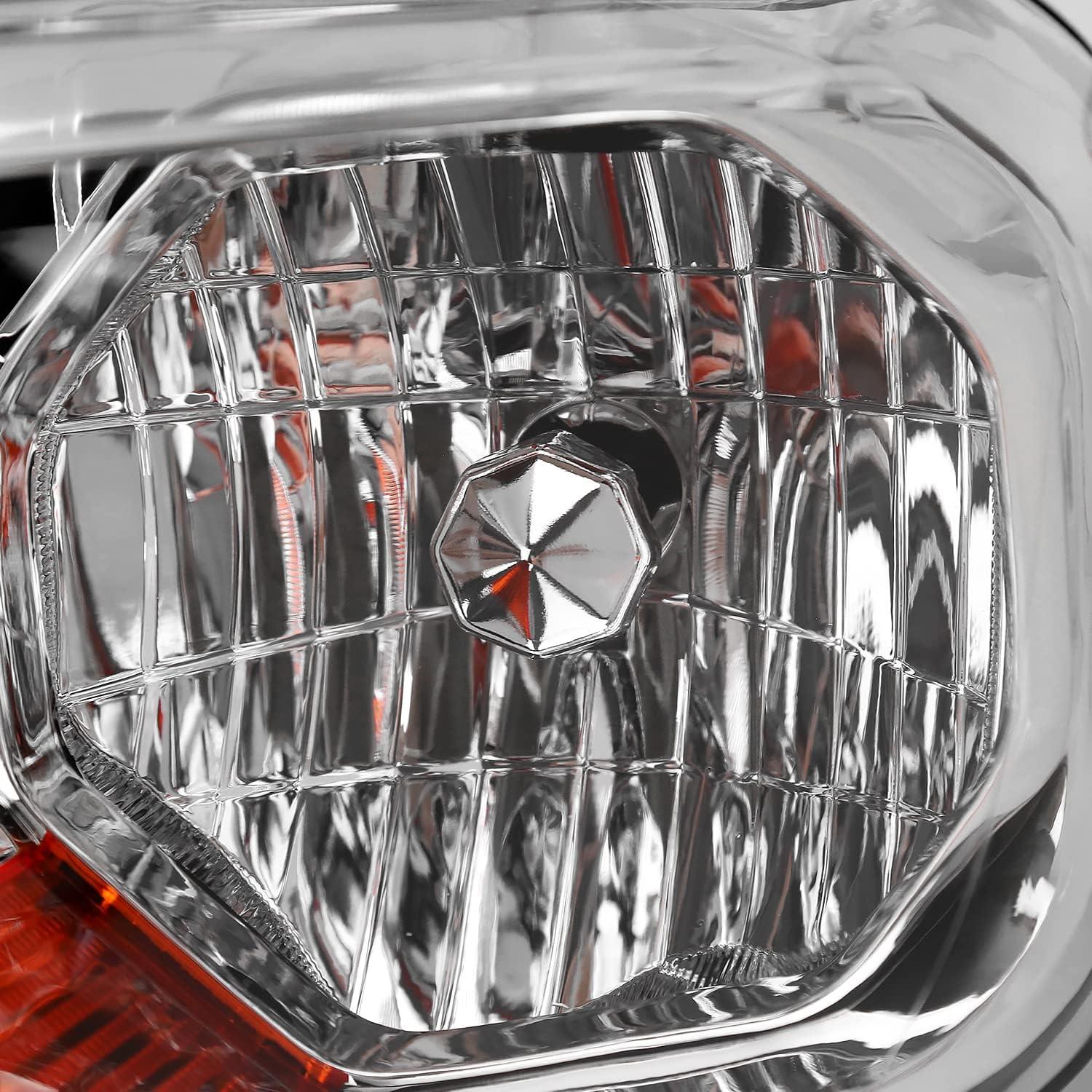 Faros Halógenos Cromados SPEC-D Tuning para Ford Ranger 2019-2022