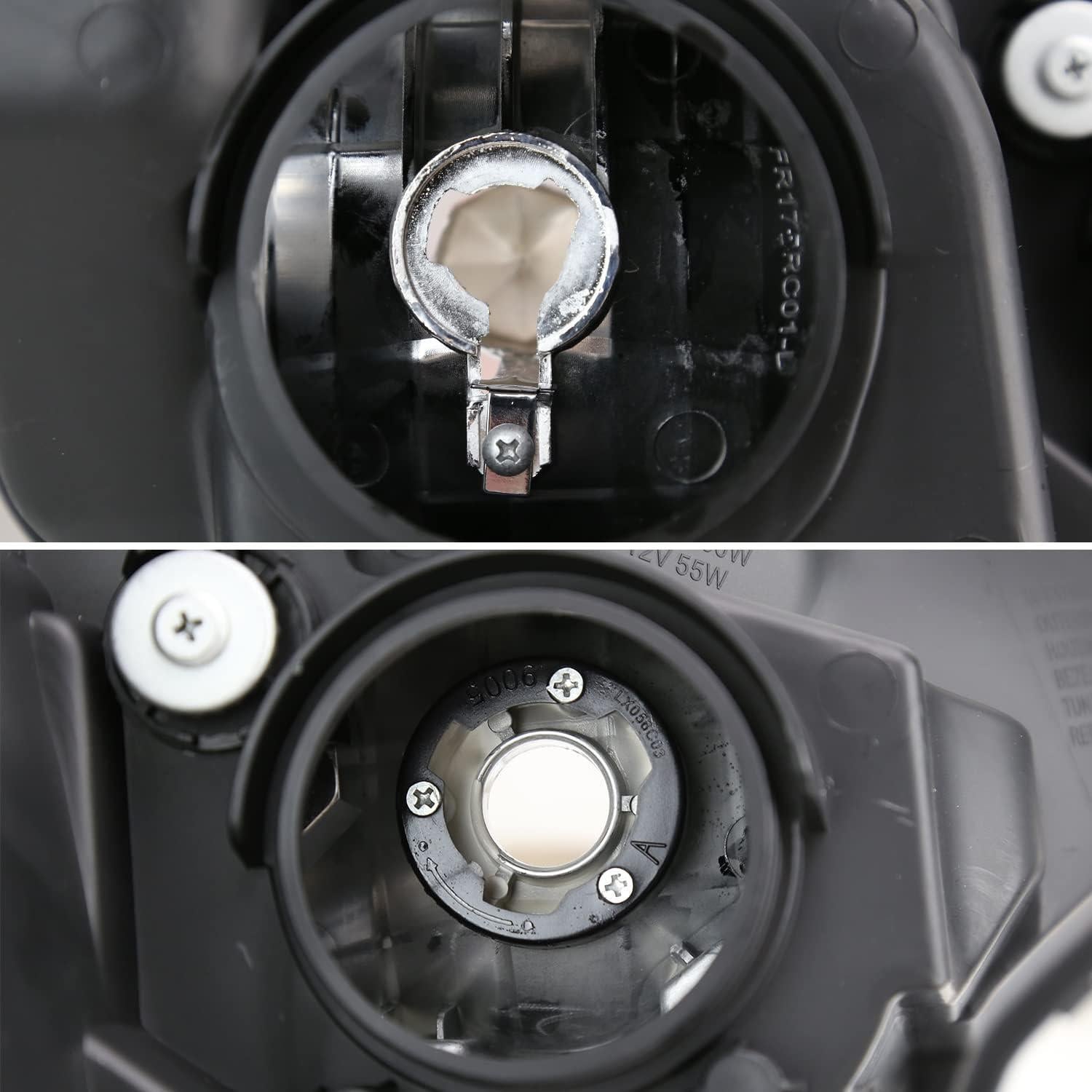 Faros Halógenos Cromados SPEC-D Tuning para Ford Ranger 2019-2022