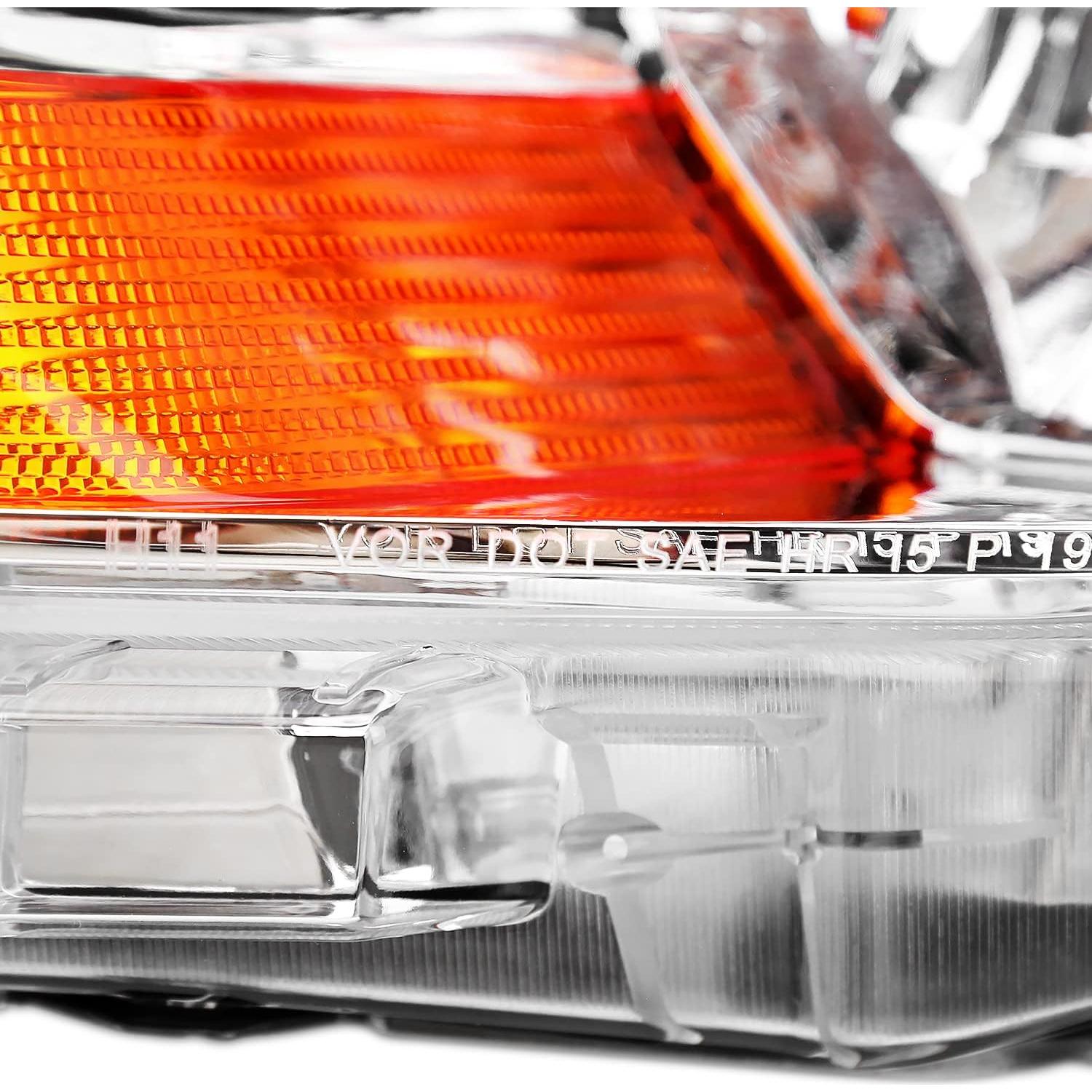 Faros Halógenos Cromados SPEC-D Tuning para Ford Ranger 2019-2022