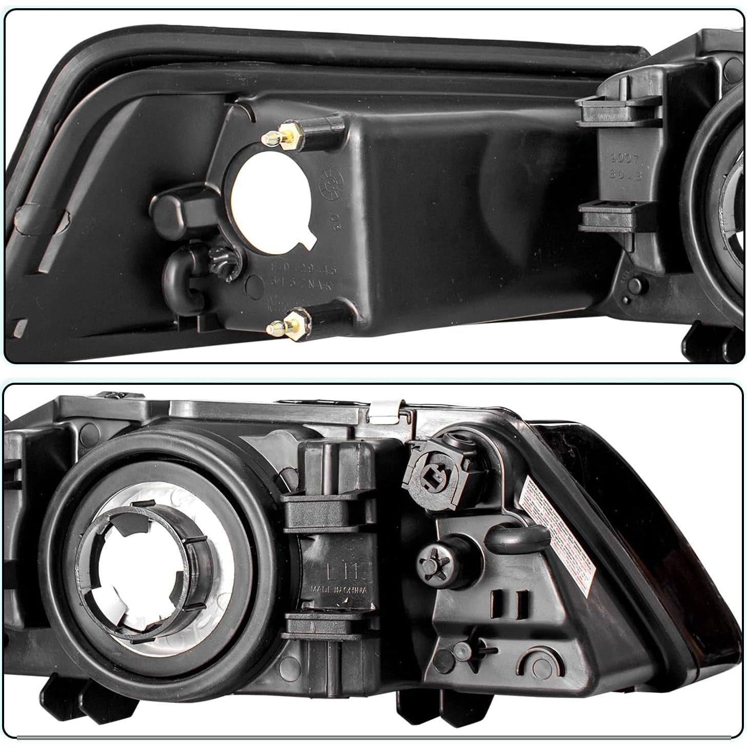 Conjunto de Faros TUSDAR para Ford Mustang 1999-2004 Halógenos