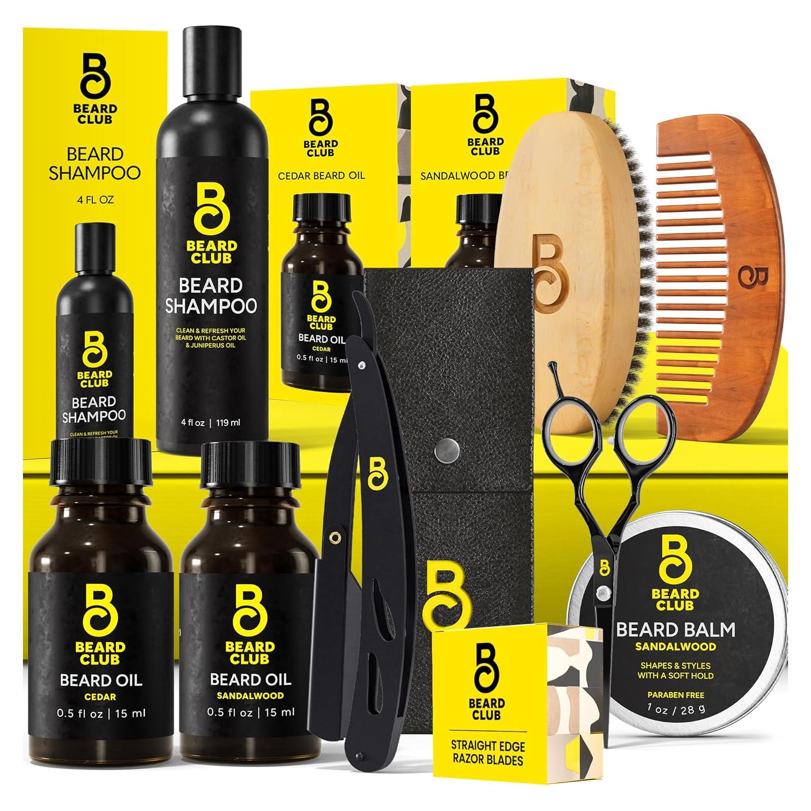 Kit de Barba The Beard Club - Cuidado y Aseo Completo