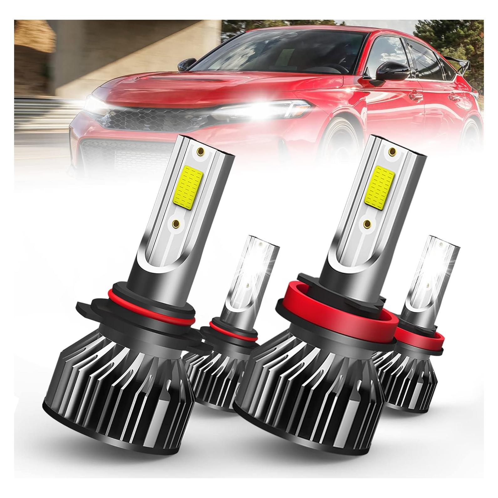 Bombillas LED SPBRTBUB 9005/H11 para Honda Civic 2016-2020