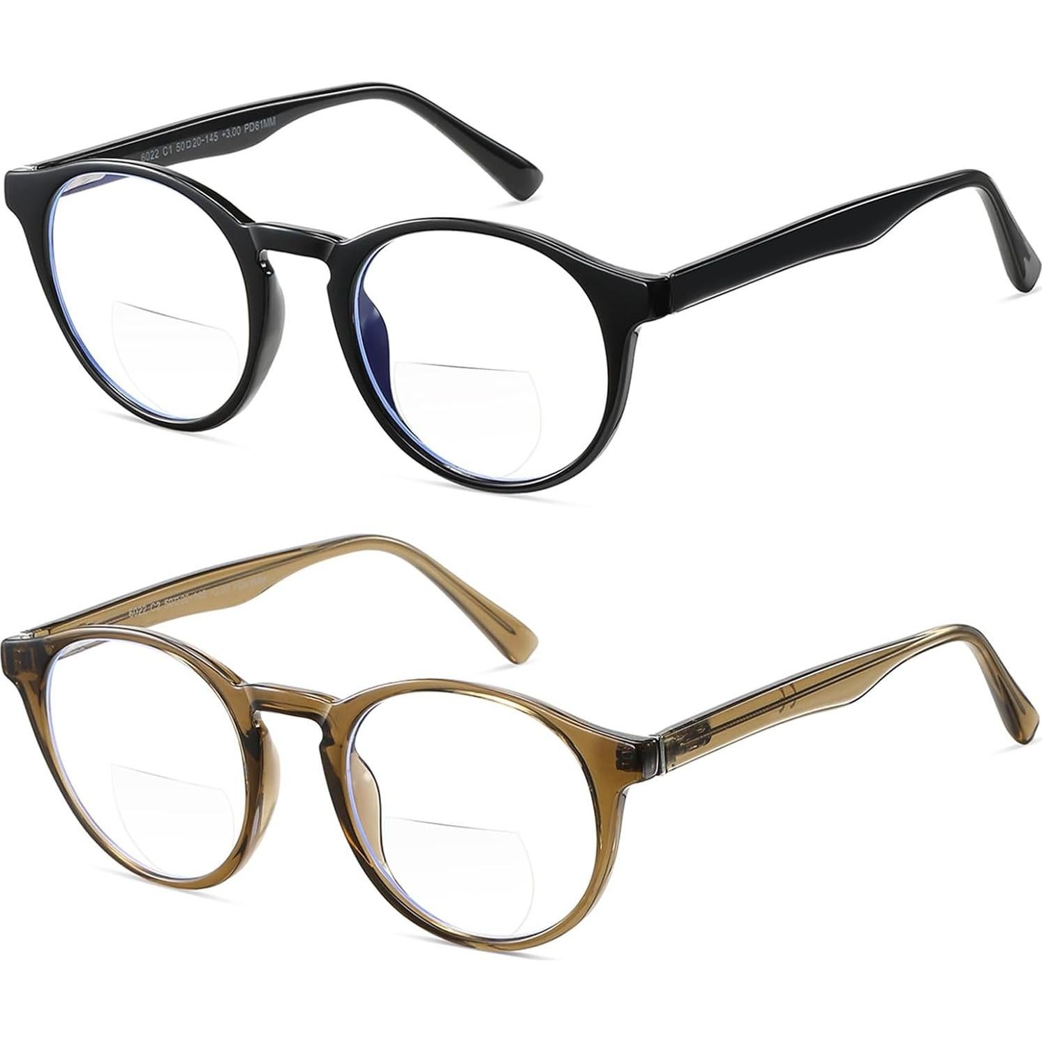 Gafas de lectura bifocales Kafirlo con bloqueo luz azul 3.0D