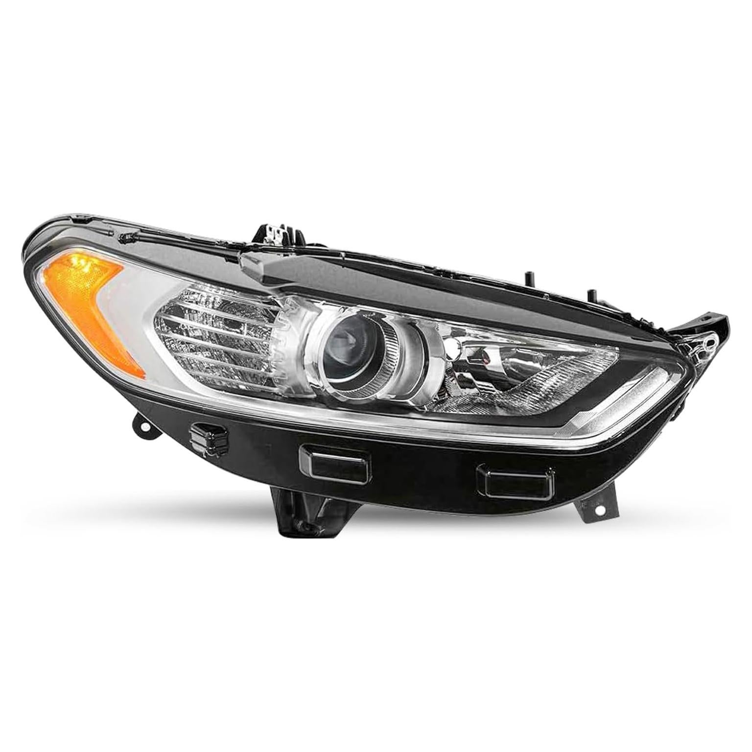 Faros Proyector Cromado JSBOYAT para Ford Fusion 2013-2016