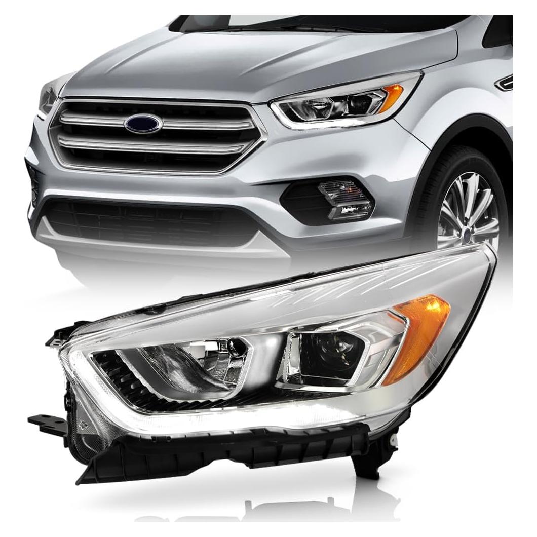Faro Halógeno KEEKPO 2017-2019 Ford Escape Lado Conductor