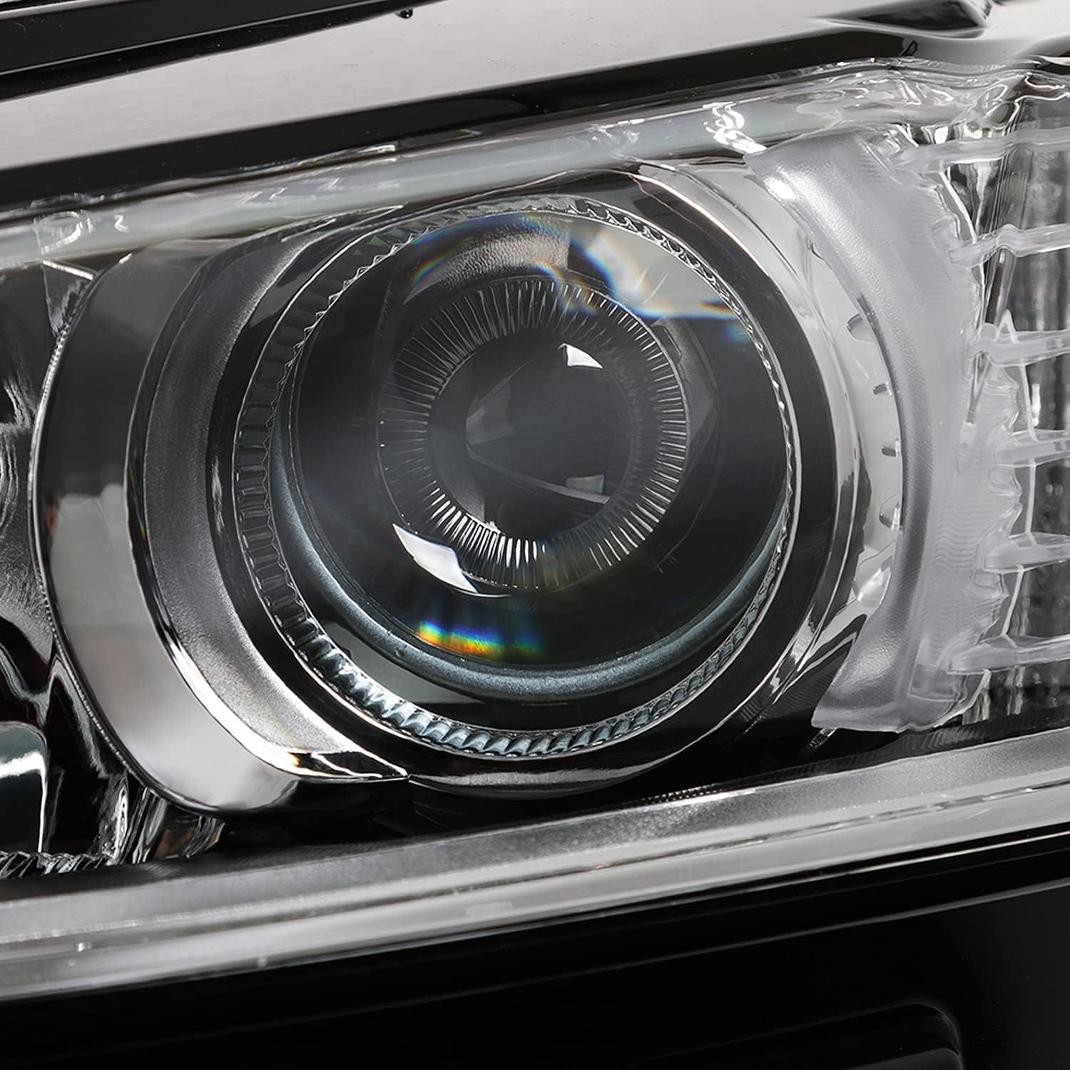 Faros Proyector Cromados AKKON para Ford Fusion 2013-2016