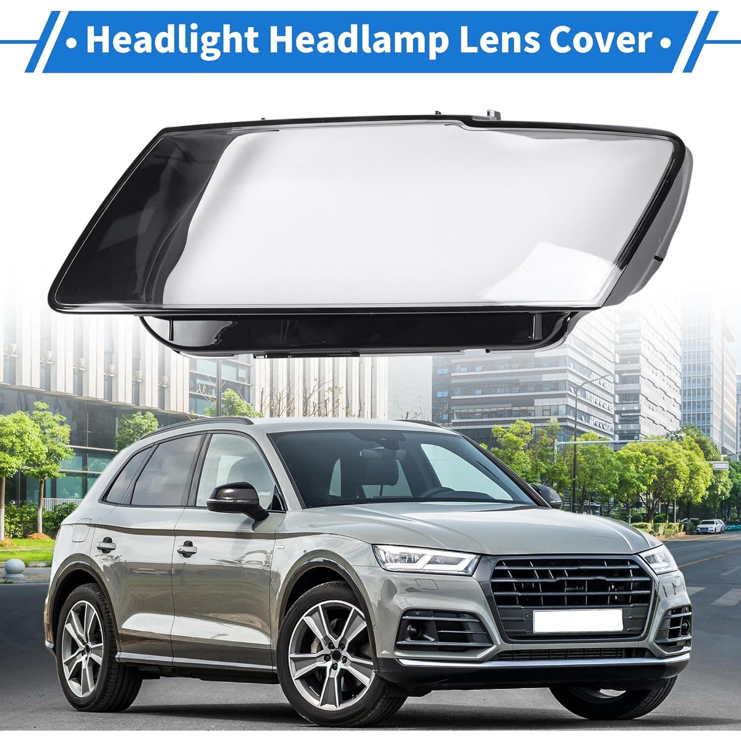 Cubierta de Lente de Faro VekAuto para Audi Q5 2013-2017