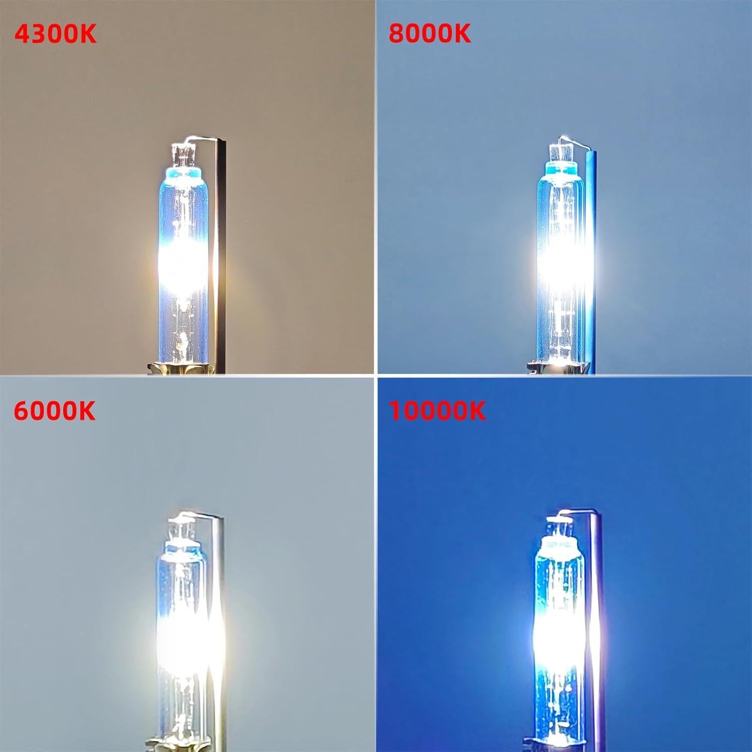 Bombillas HID Xenon D3S Sinoparcel 6000K 35W Paquete de 2