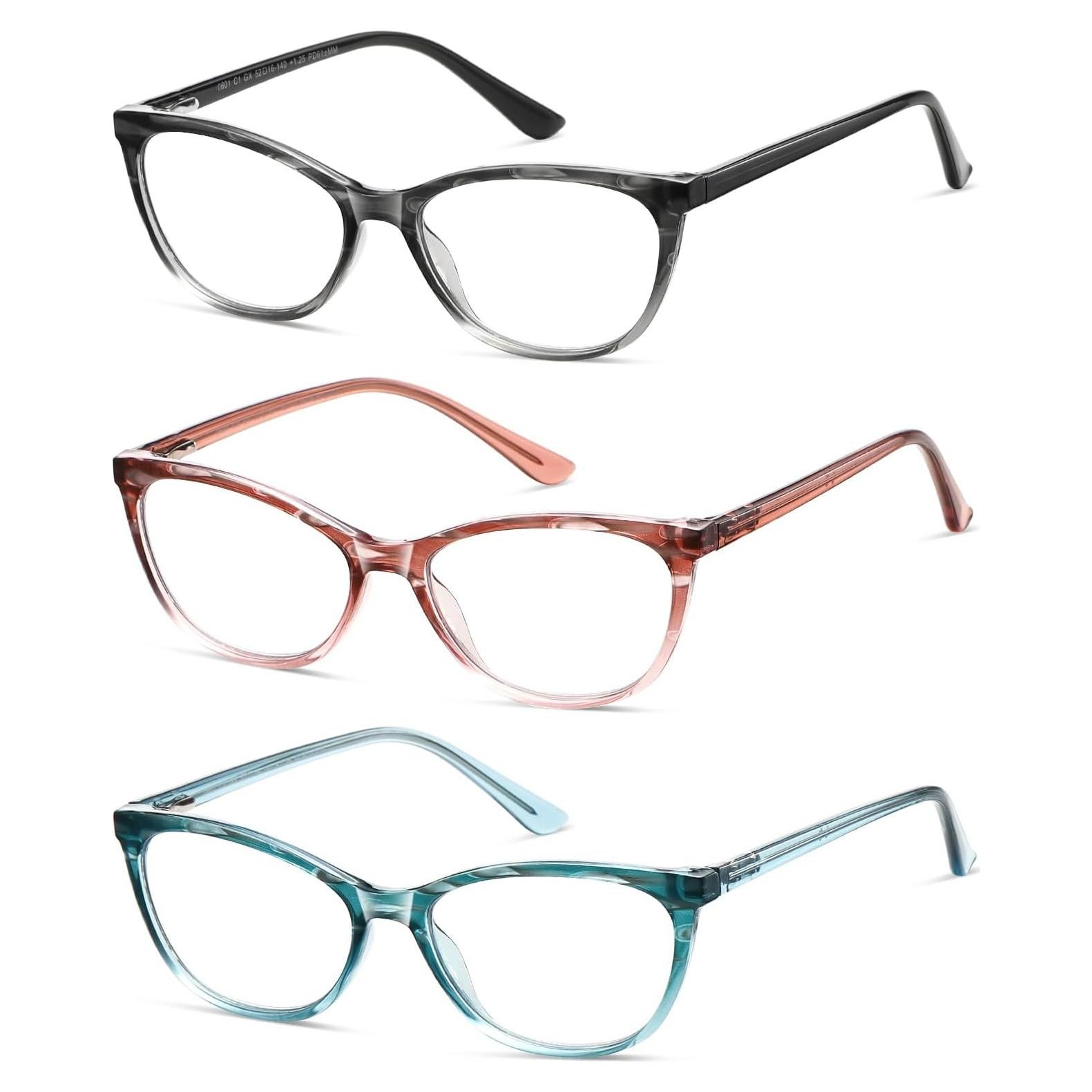 Gafas de lectura bifocales Kafirlo ojo de gato 3 colores