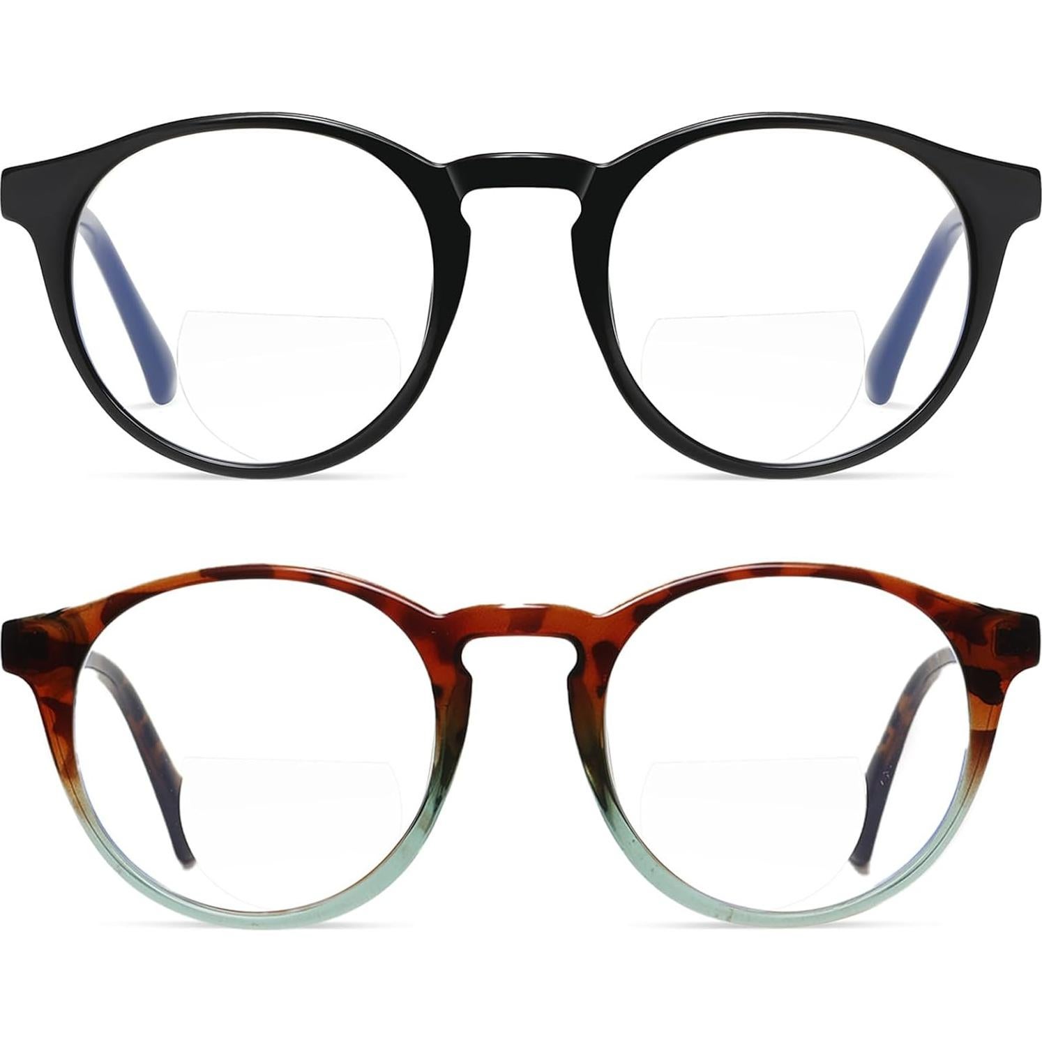 Gafas de lectura bifocales Kafirlo con bloqueo luz azul 1.5D