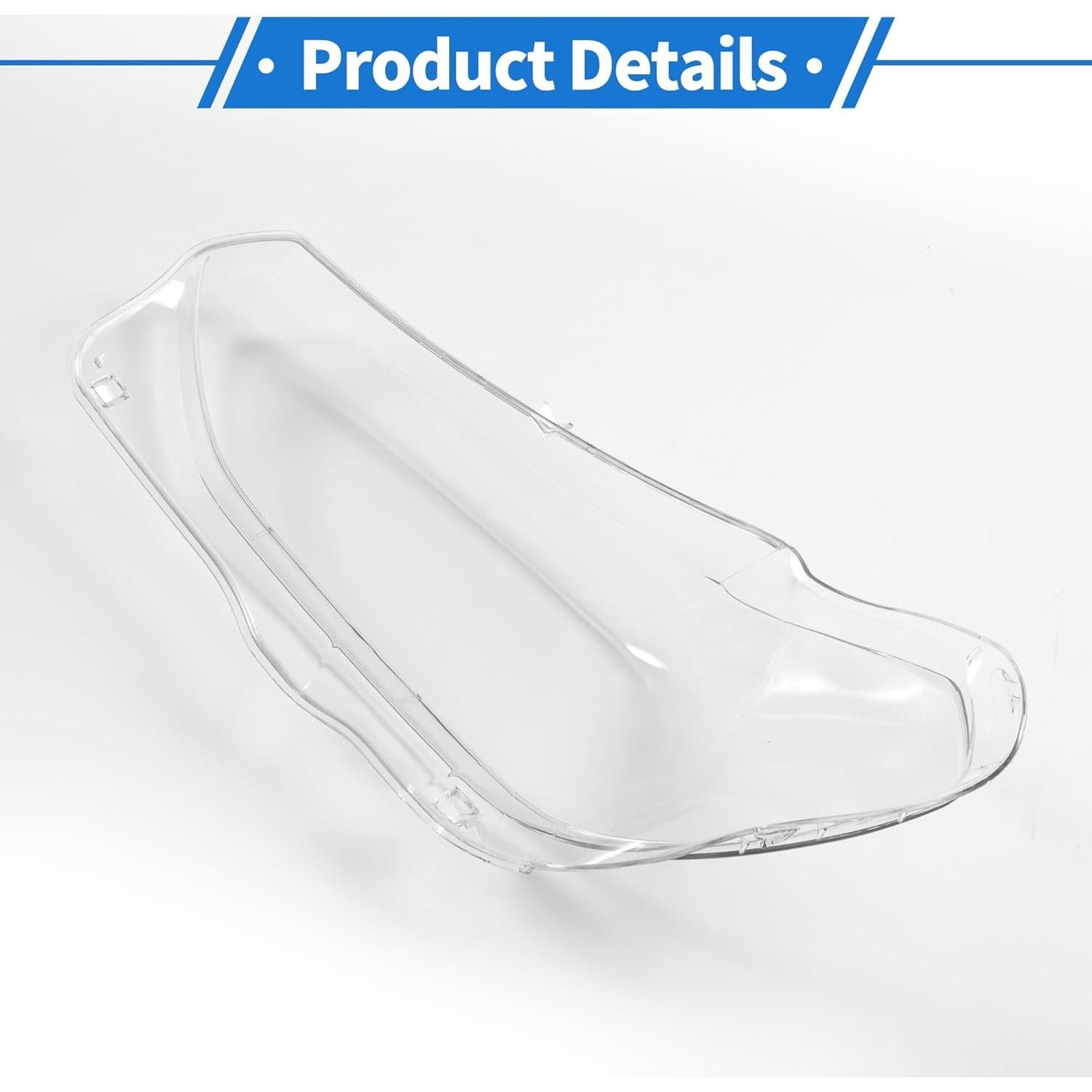 Cubierta de Lente de Faro VekAuto para BMW X3 X4 2018-2021