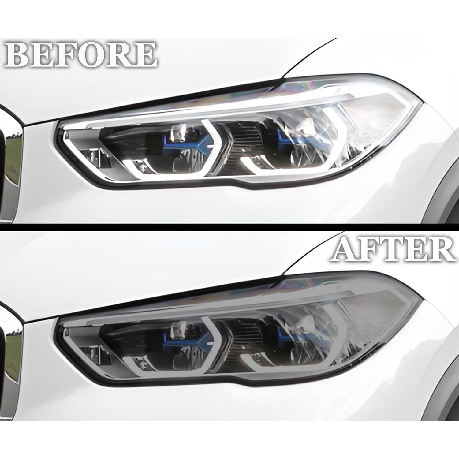 Kit de Tintado de Faros BMW X3 2022-2024 Humo Claro