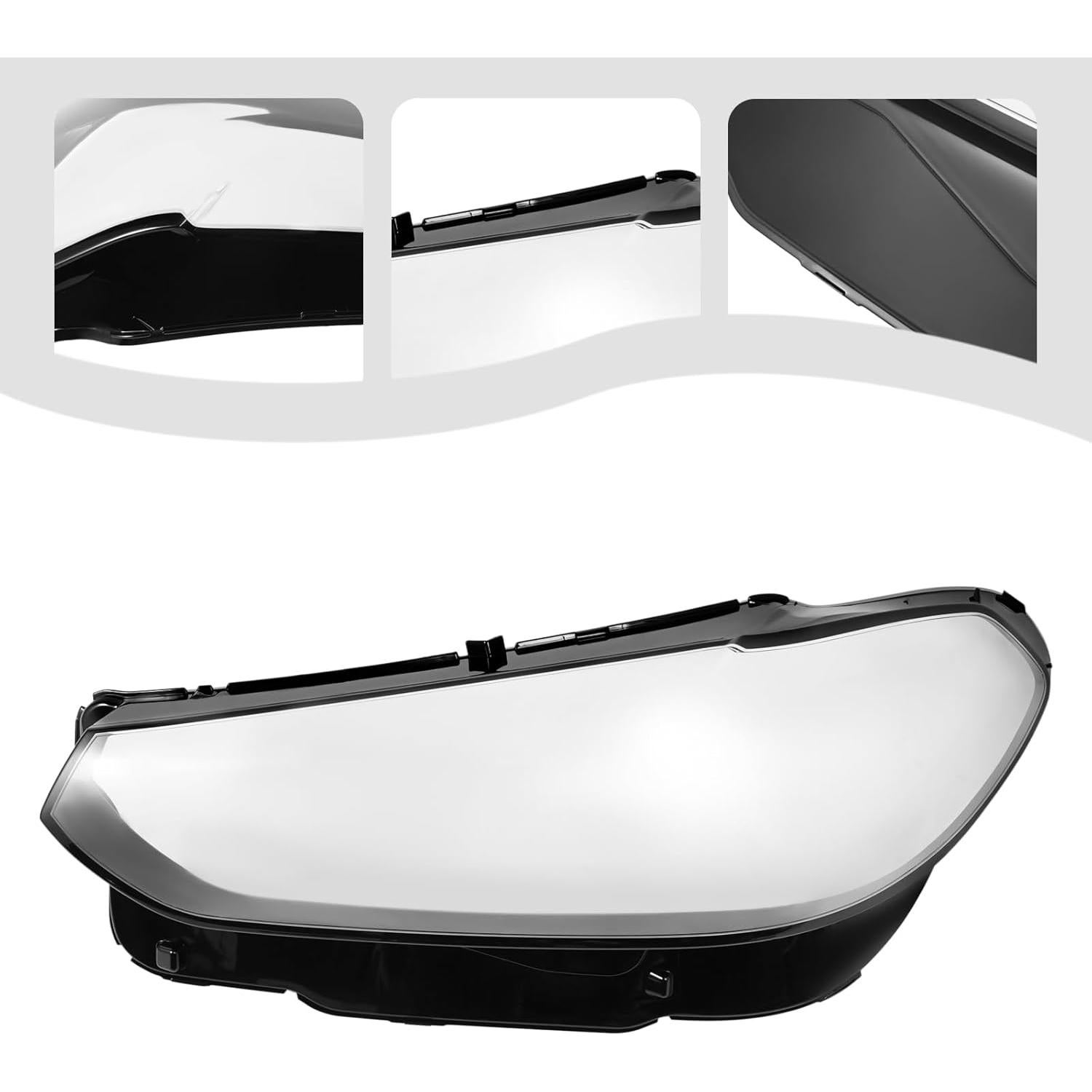 Cubierta de Lente de Faro Izquierdo NTINGDE para BMW X3 X4 iX3 2022-2024