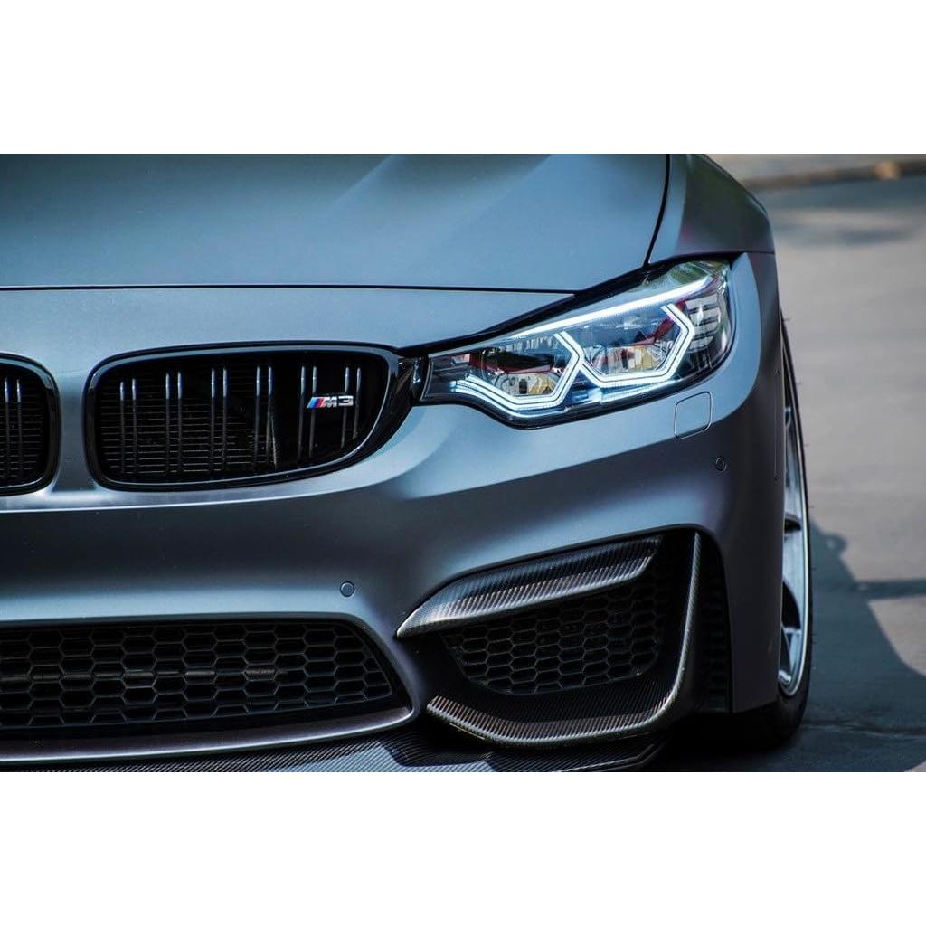 Anillos Halo LED iJDMTOY 7000K Blanco Xenón para BMW M3/M4