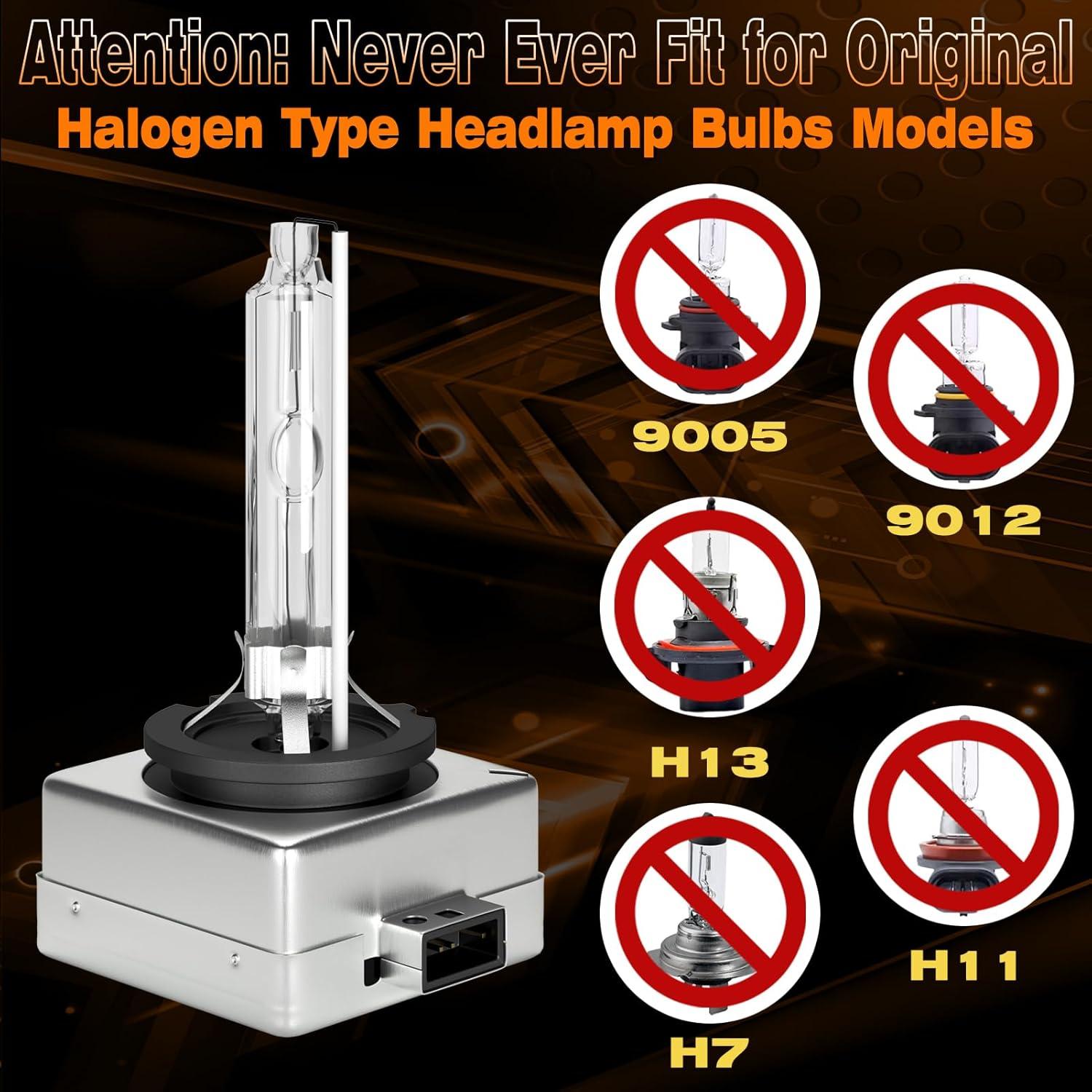 Faros Xenón D1S Xenooto para BMW X5 2007-2017 6000K 35W