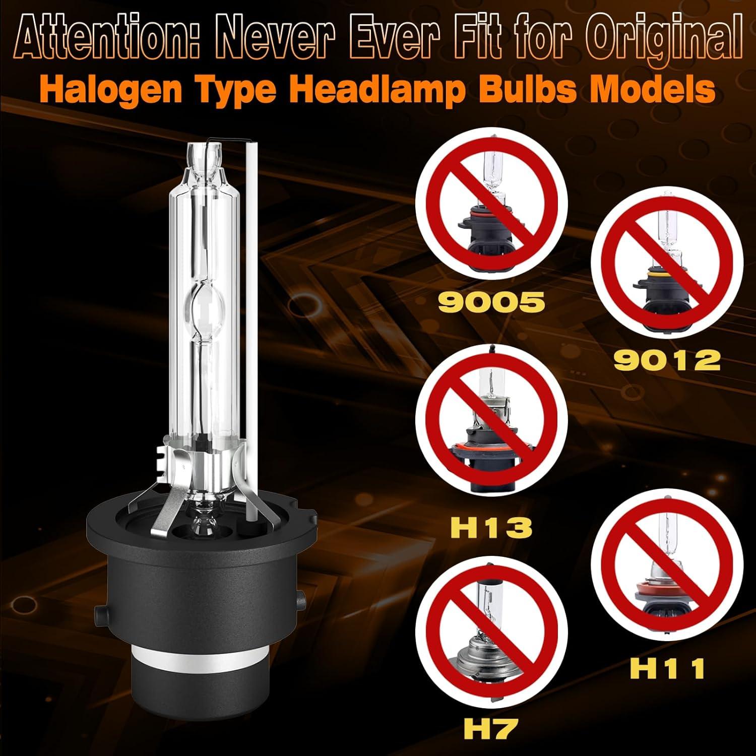 Bombillas D2S Xenón 6000K Xenooto para BMW X5 X3 2000-2006