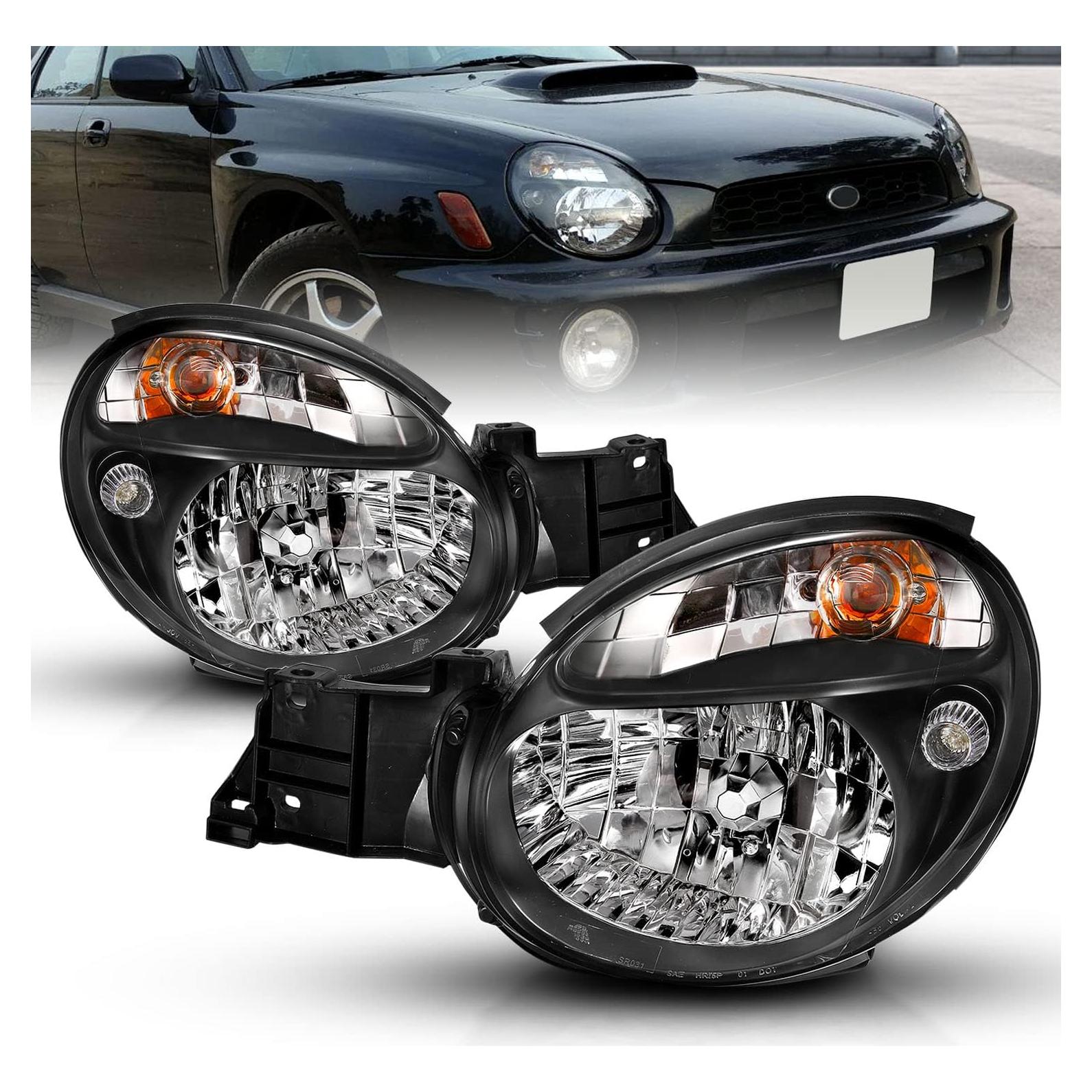 Faros de Reemplazo AmeriLite para Subaru Impreza 2002-2003