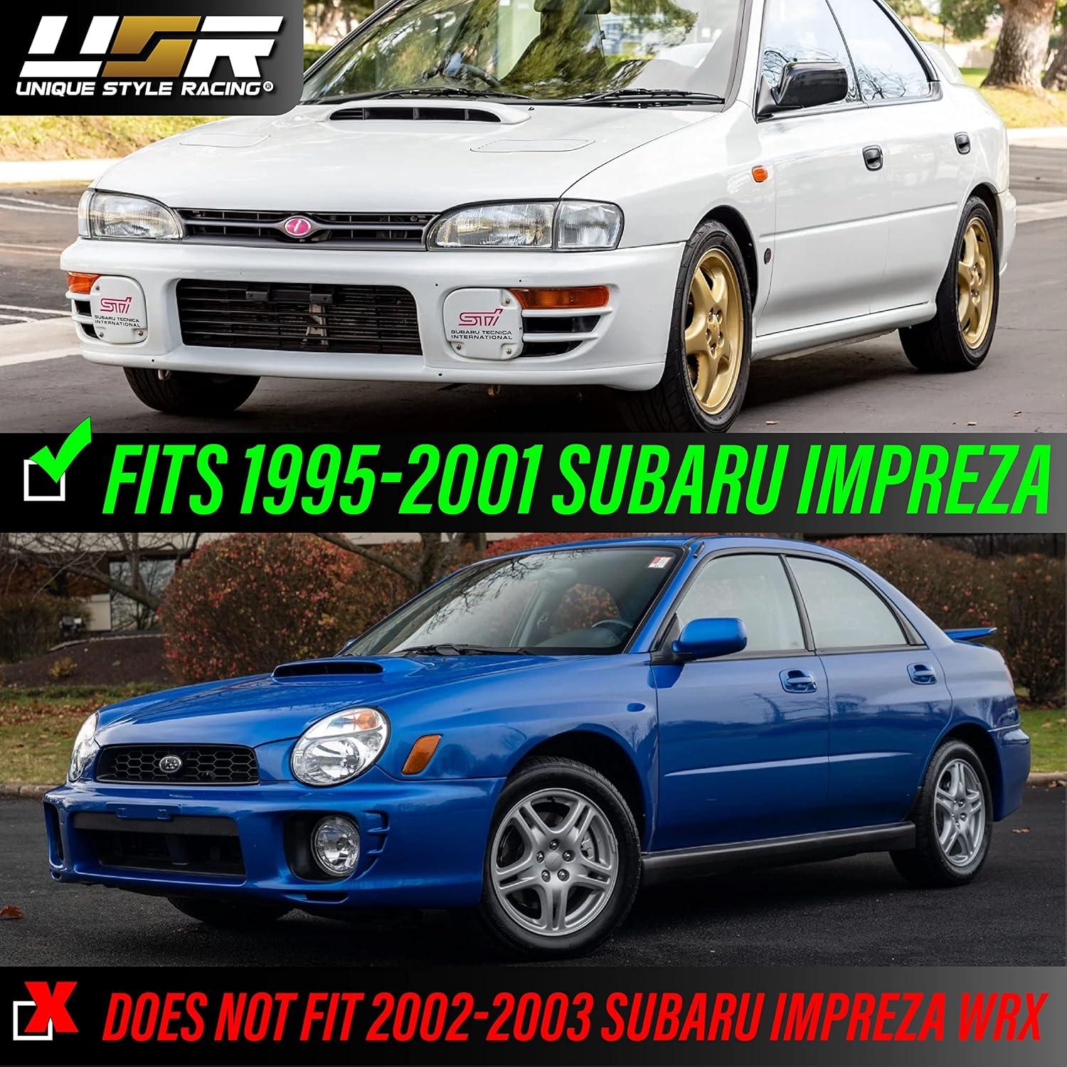 Conjunto de Faros de Cristal Claro USR para Subaru Impreza 95-01