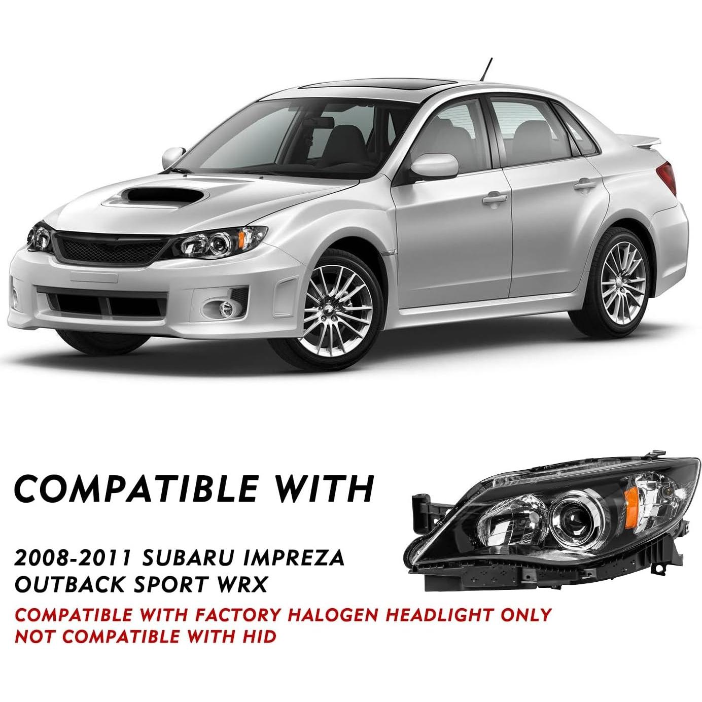 Faros Proyectores TUSDAR para Subaru Impreza 2008-2011