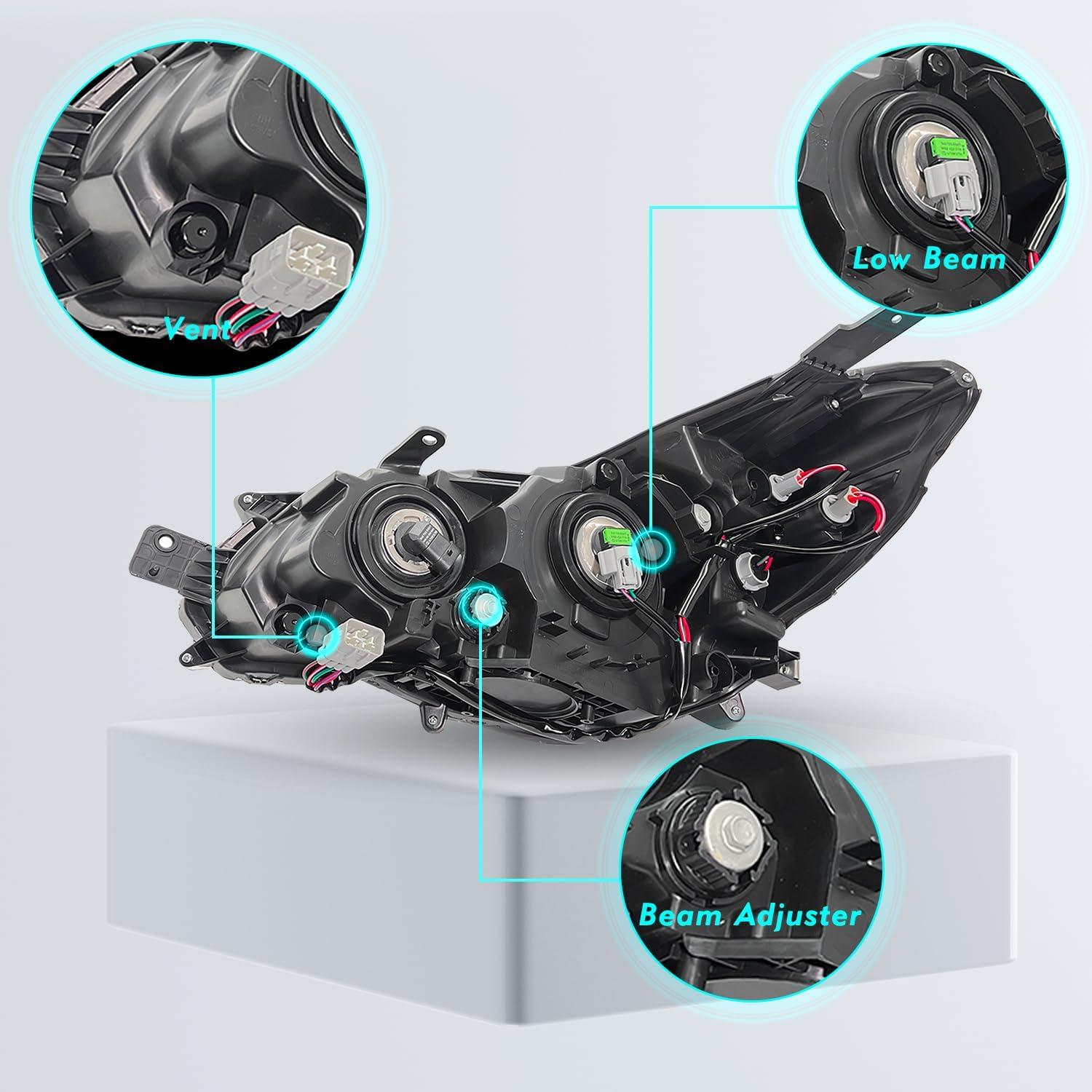 Conjunto de Faros TUSDAR para Subaru Impreza XV 2012-2015