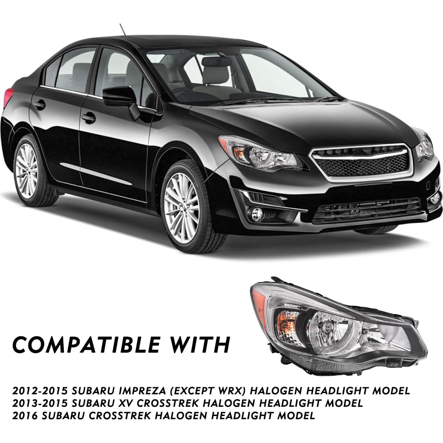 Conjunto de Faros TUSDAR para Subaru Impreza XV 2012-2015