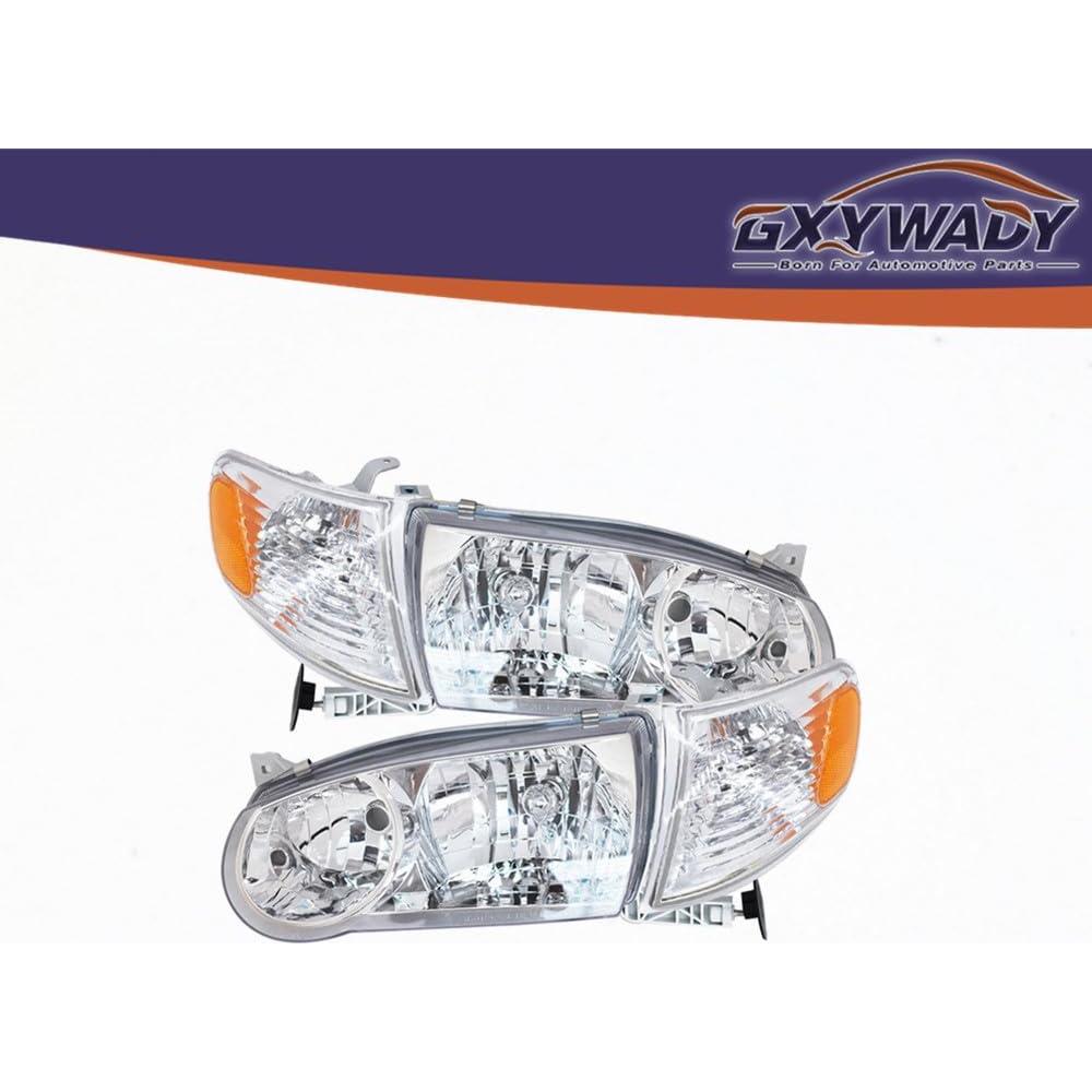 Faros GXYWADY para Corolla 2001-2002, Impermeables, Lado Izquierdo y Derecho