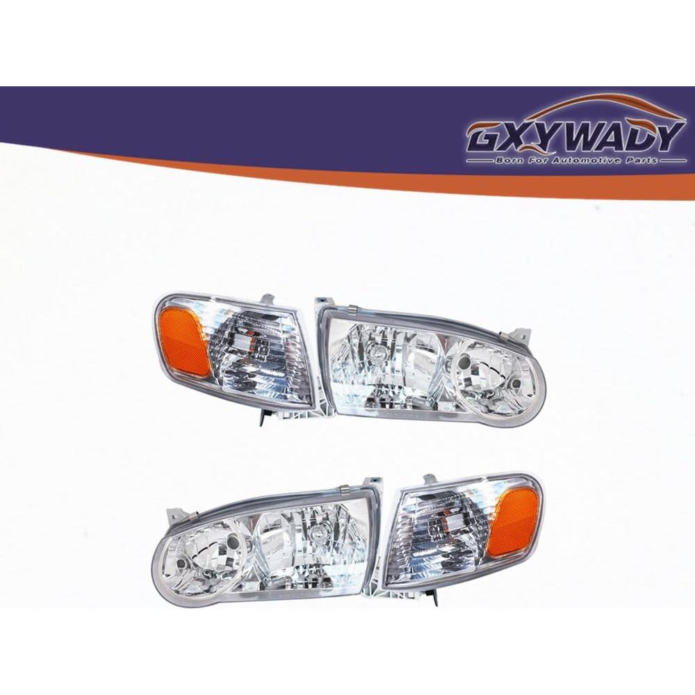 Faros GXYWADY para Corolla 2001-2002, Impermeables, Lado Izquierdo y Derecho