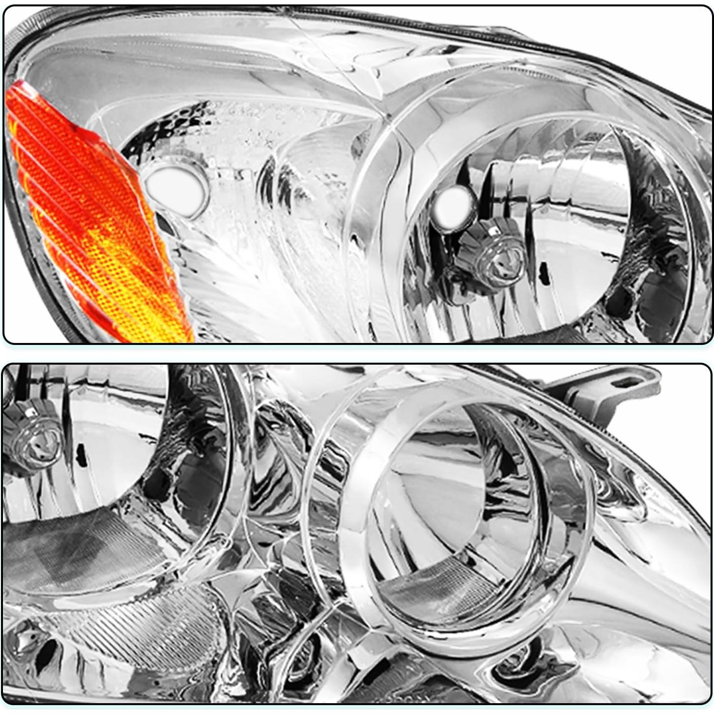 Faros delanteros TUSDAR para Toyota Corolla 2003-2008