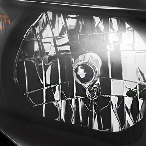 Faros Reemplazo AKKON para Toyota Corolla 2009-2010 Negros