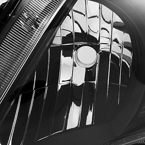 Faros Reemplazo AKKON para Toyota Corolla 2009-2010 Negros