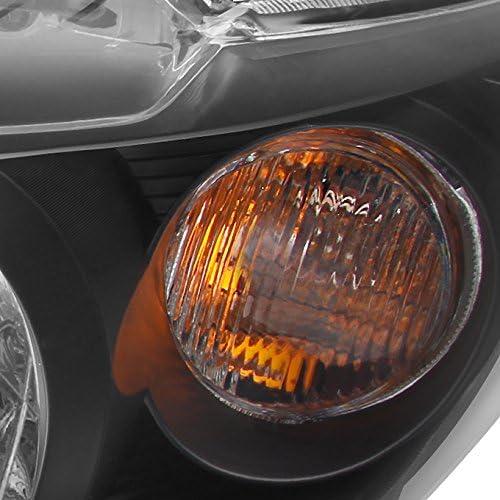 Faros Reemplazo AKKON para Toyota Corolla 2009-2010 Negros